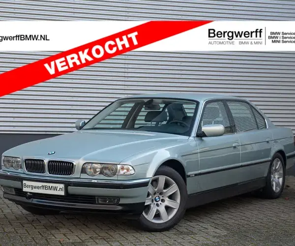 BMW 750iL E38 Glacier Green Metallic Volleder Montana Englischgrun Last of line 2001 Bergwerff