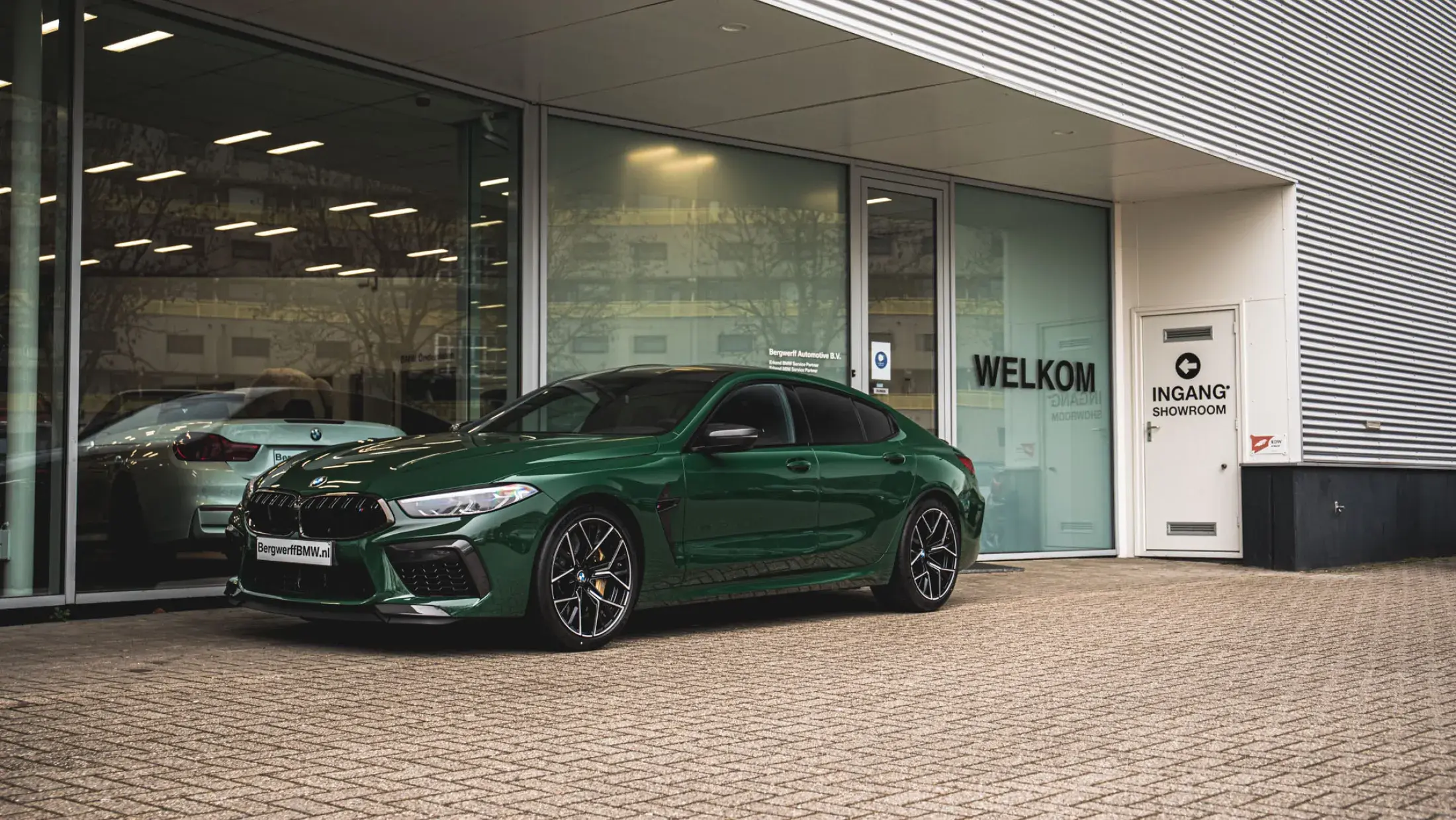 Irish Green BMW M8 Gran Coupé Competition