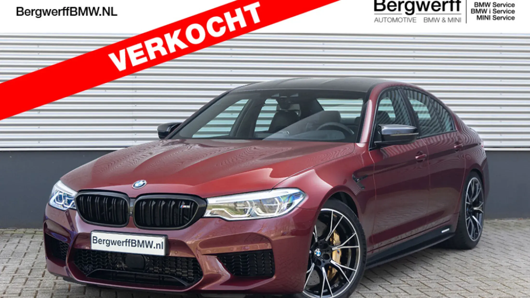 BMW M5 Competition Individual Indianapolis Red F90 Bergwerff Gorinchem
