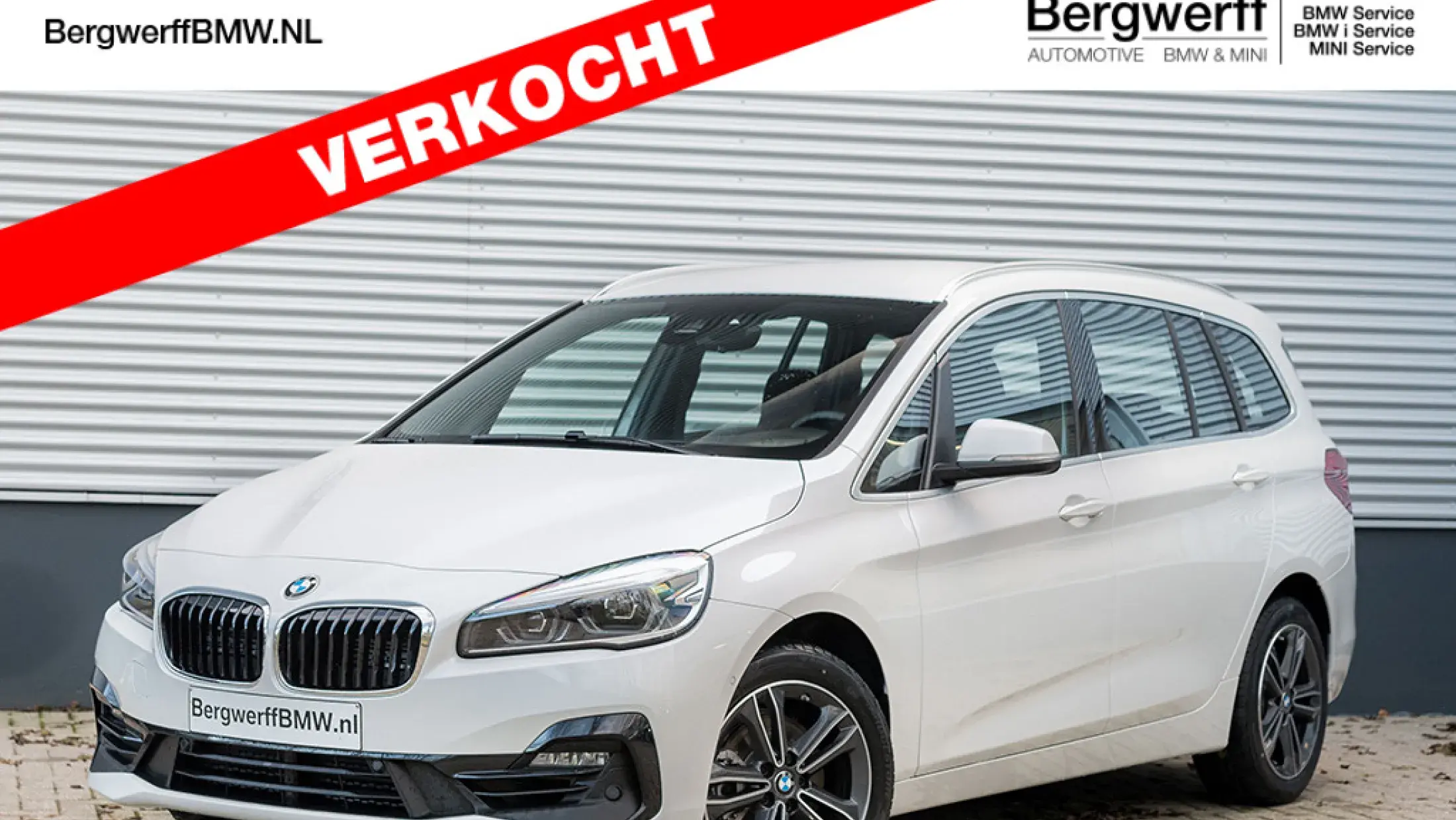 BMW 218i Gran Tourer 7-zits sensatec F46 Manual Handgeschakeld Bergwerff