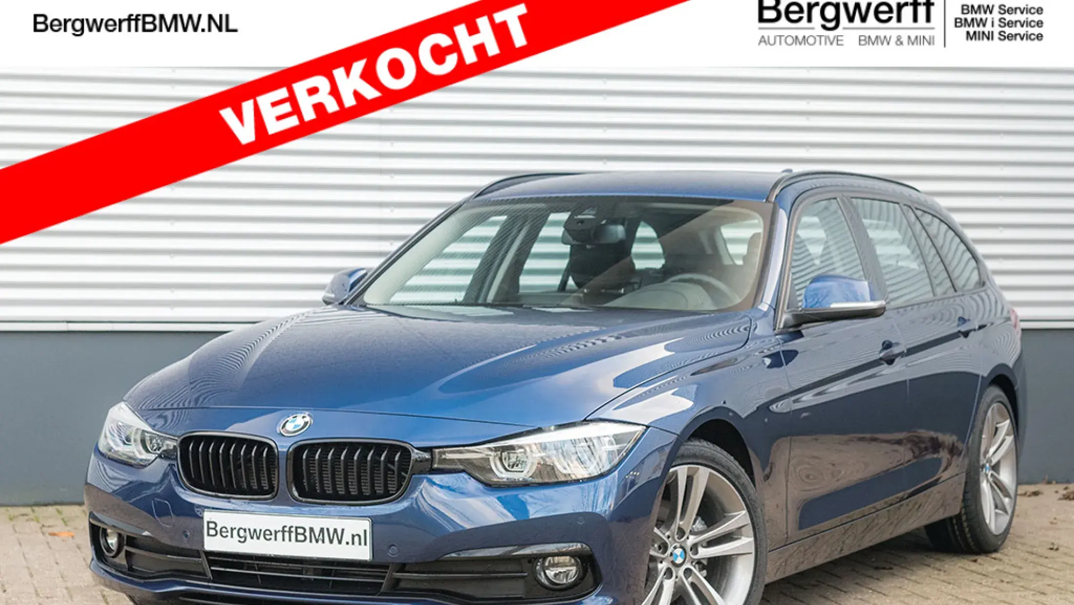 BMW 320d Touring F31 LCI Mediterranblau Dakota Schwarz Leder Bergwerff