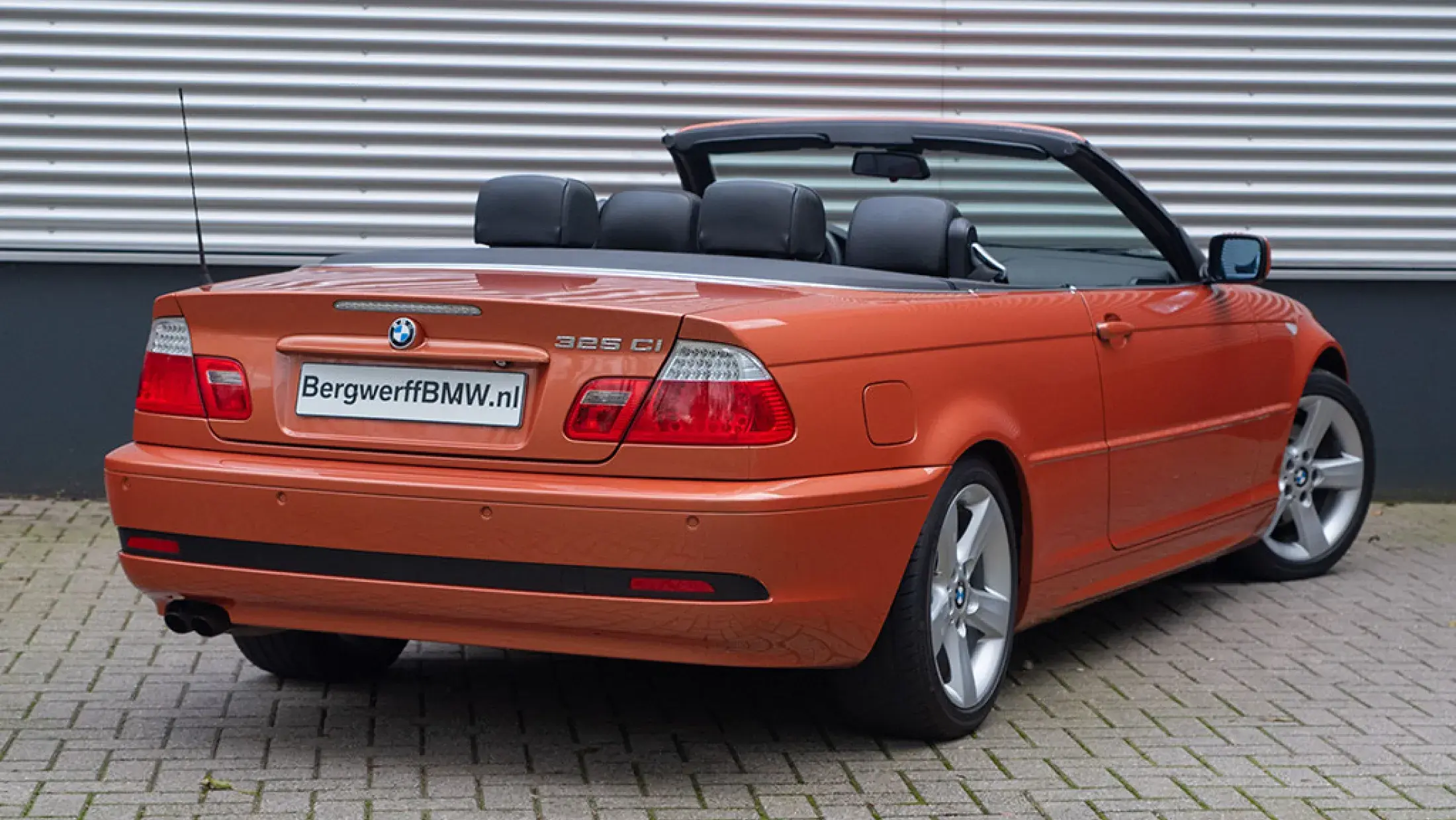 BMW 325Ci Cabrio Individual Coloured Gold Metallic E46 Bergwerff