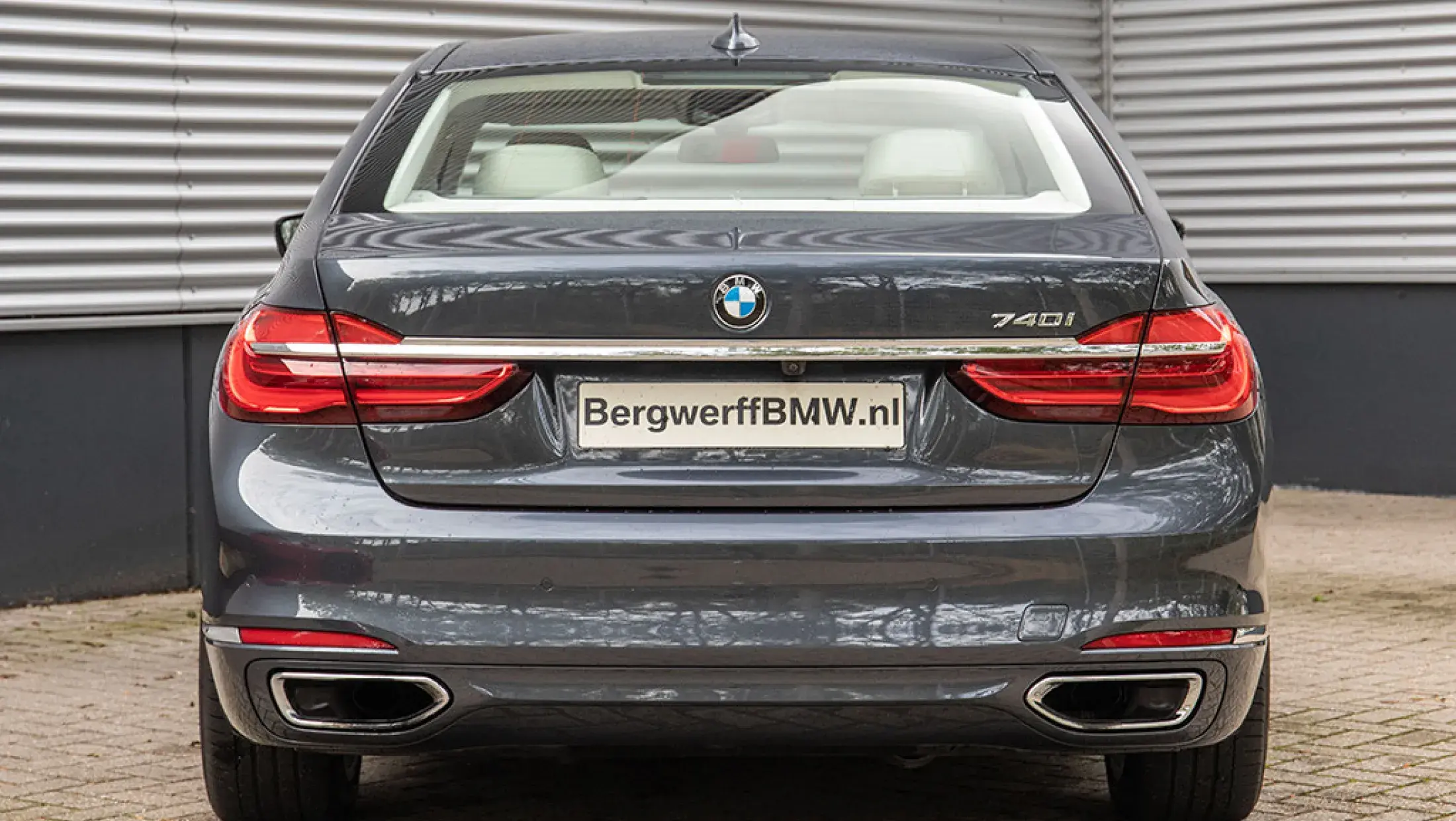 BMW 740i High Executive Nappa Volleder Arcticgrau G11 Bergwerff