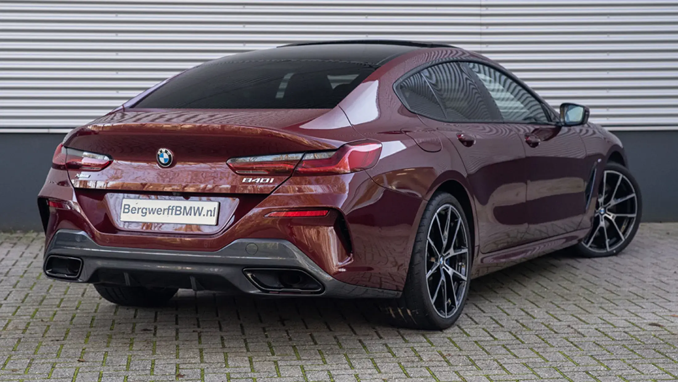 BMW 840i Gran Coupé xDrive M-Sport Individual Volleder Aventurinrot G16 Bergwerff