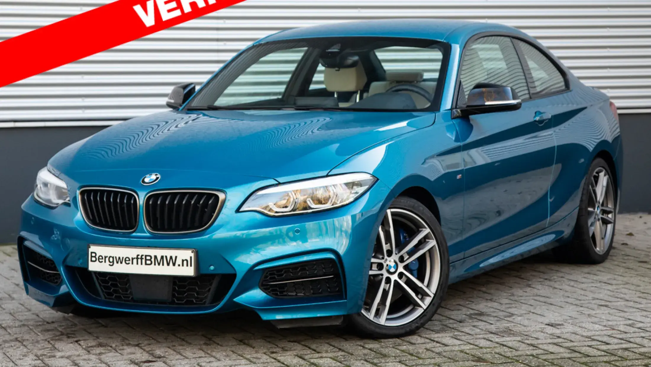 BMW M240i Coupé High Executive Long Beach Blue F22 Bergwerff