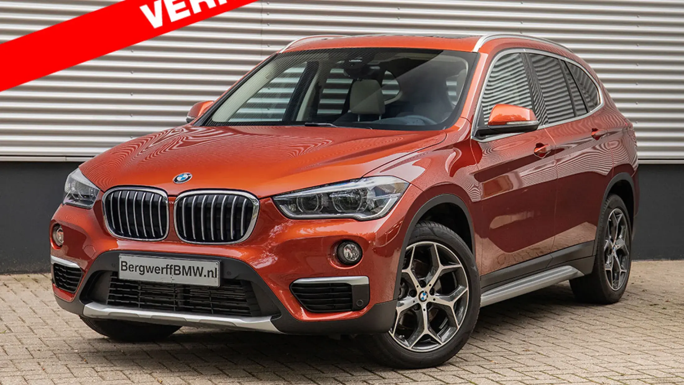 BMW X1 xDrive18d Memoryzetels Sunset Orange Dakota Oyster F48 Bergwerff