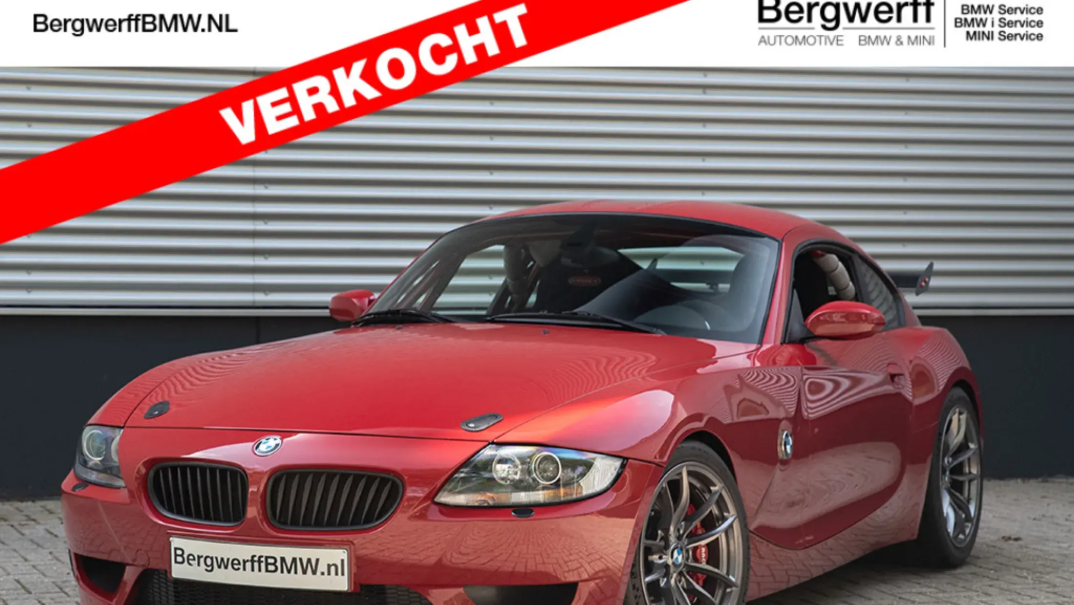 BMW Z4 Coupé M Trackday Ringtool Imola red New England Bicolor Imolarot E86 Bergwerff