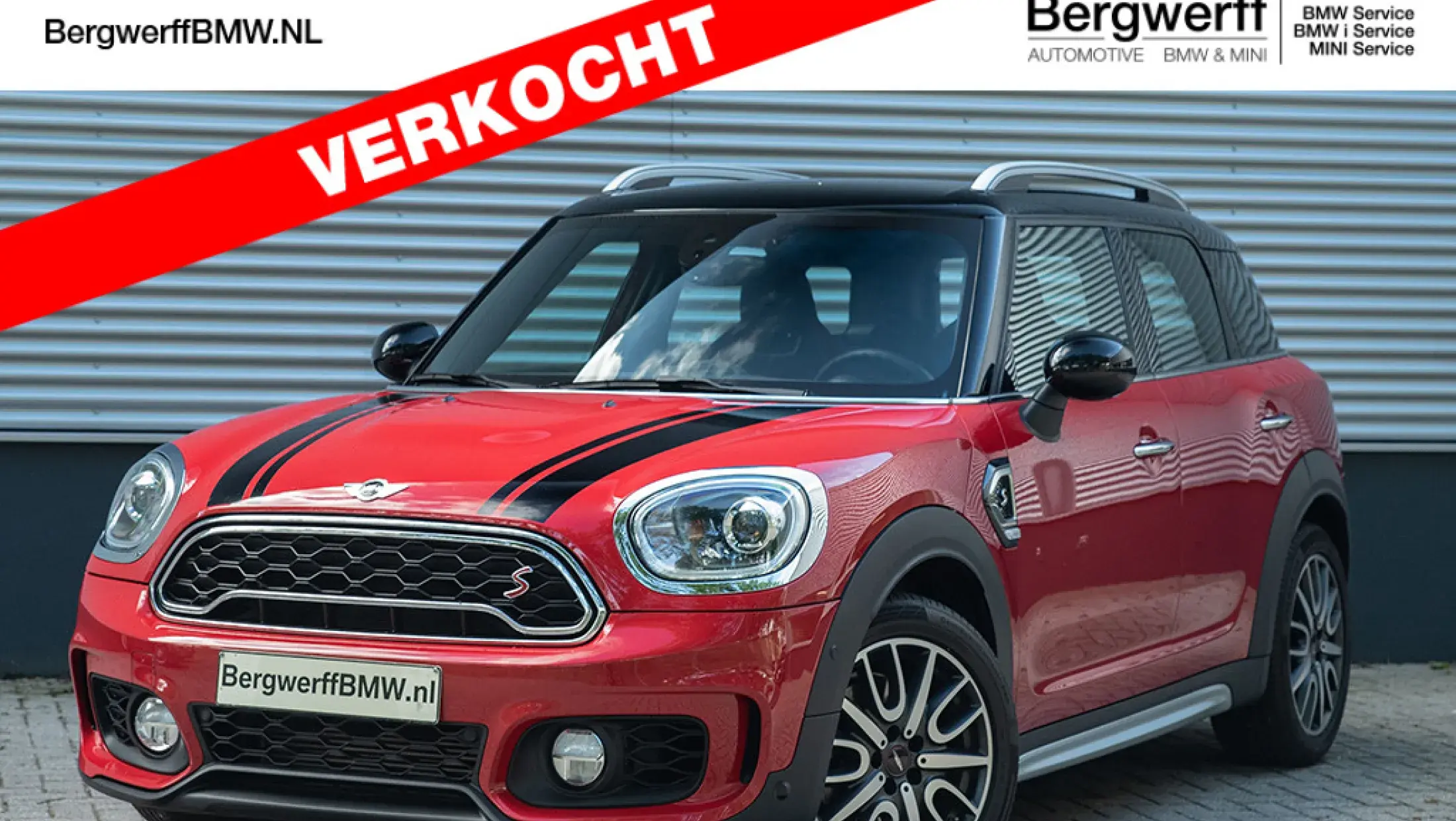 MINI Countryman 2.0 Cooper S chili JCW dinamica f60 Chili red handgeschakeld Manual Bergwerff