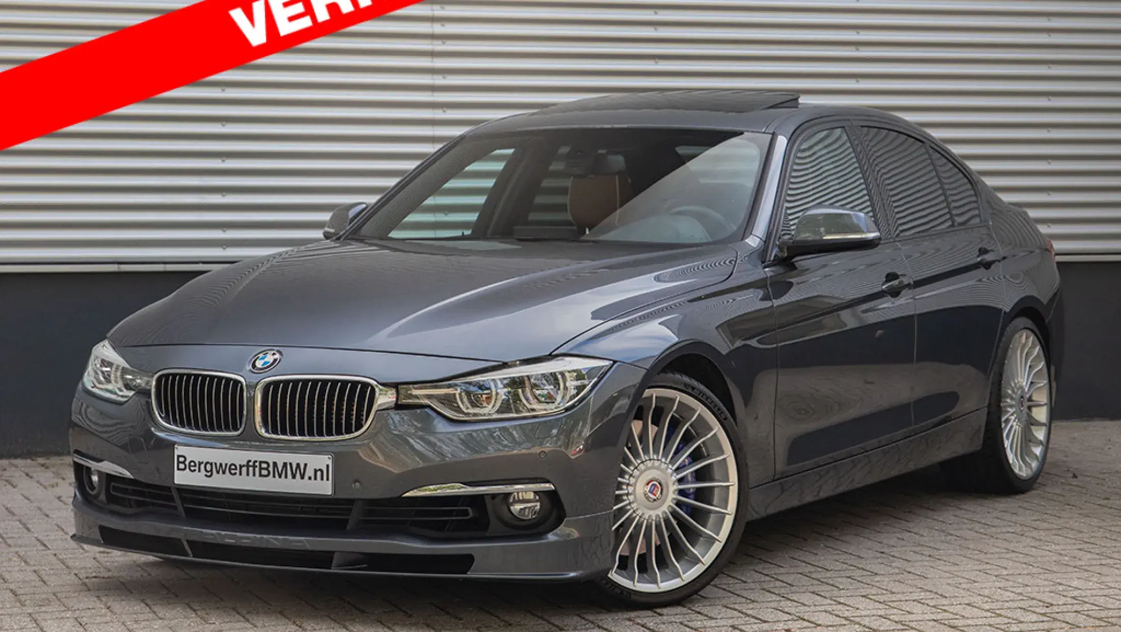 ALPINA B3 Bi-Turbo BMW 3-serie F30 Mineralgrau Metallic Bergwerff