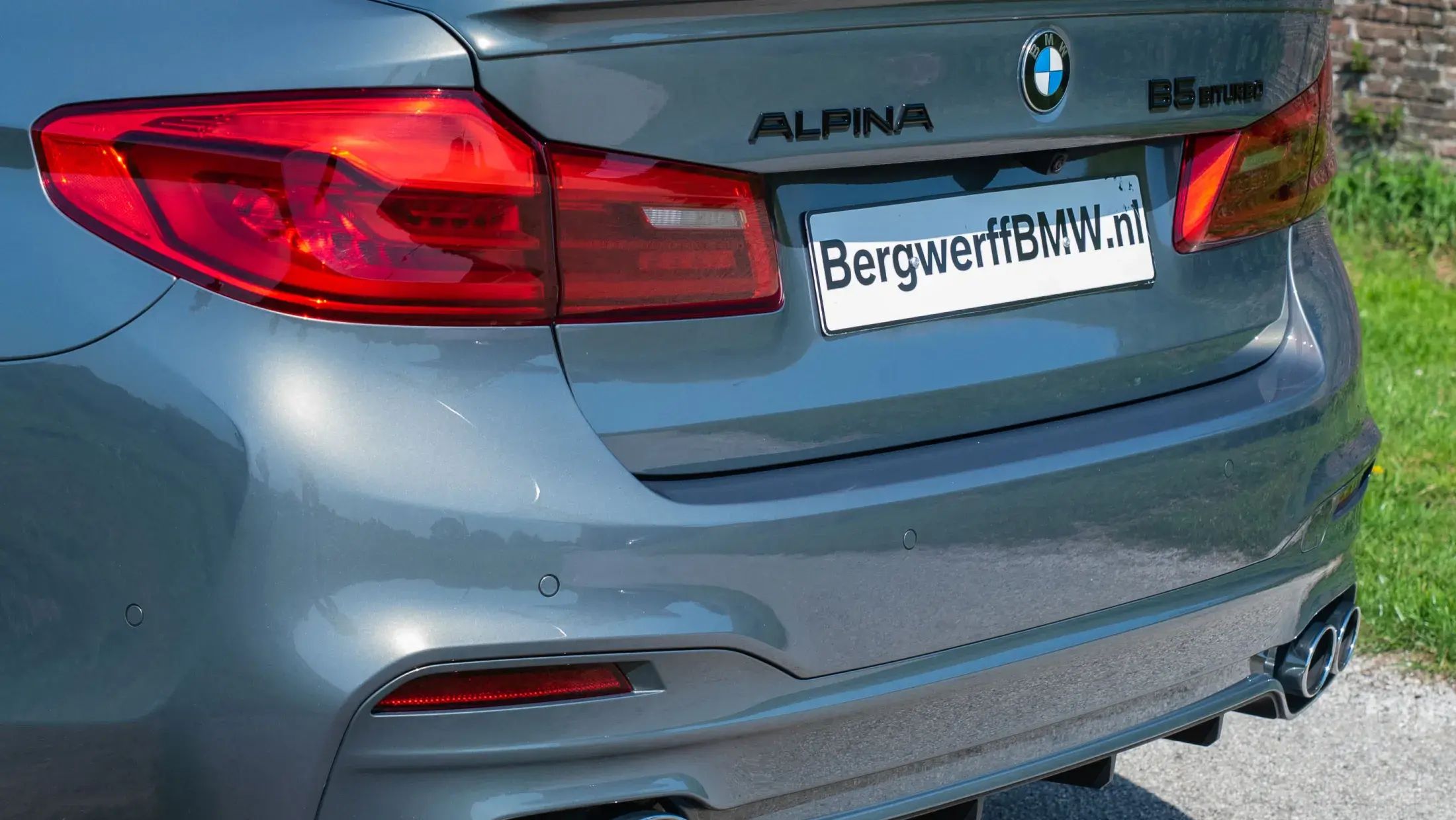 ALPINA B5 Bi-Turbo iDrive 7 Stratus Grau Metallic G30 Bergwerff