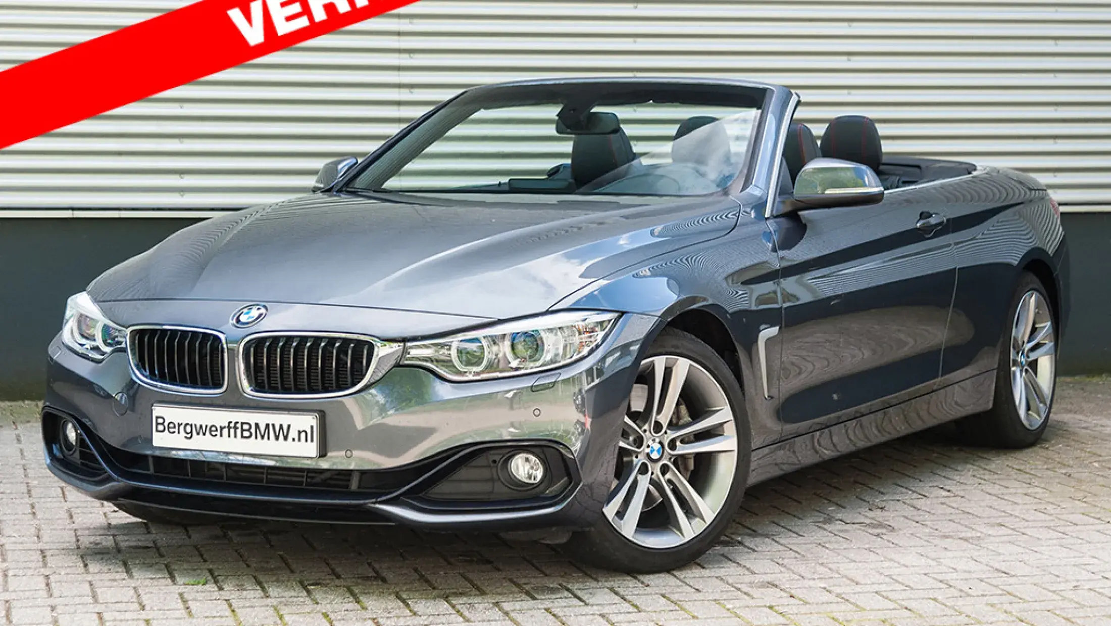 BMW 435i Cabrio High Executive Mineralgrau Metallic F33 Bergwerff