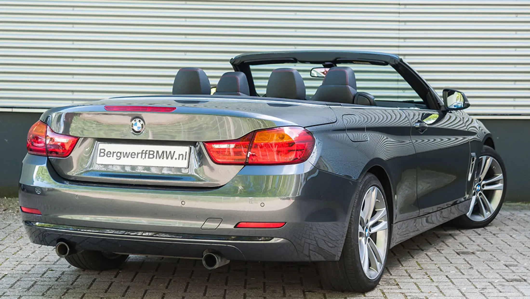 BMW 435i Cabrio High Executive Mineralgrau Metallic F33 Bergwerff