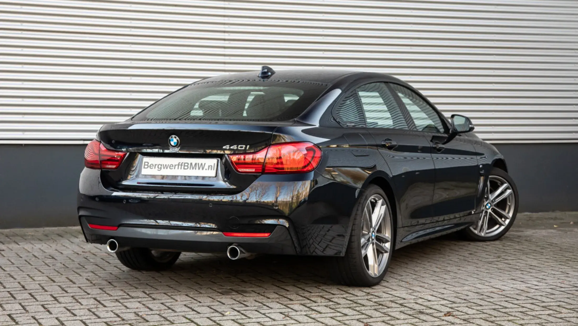 BMW 440i Gran Coupé M-Sport Carbonschwarz F36 Bergwerff