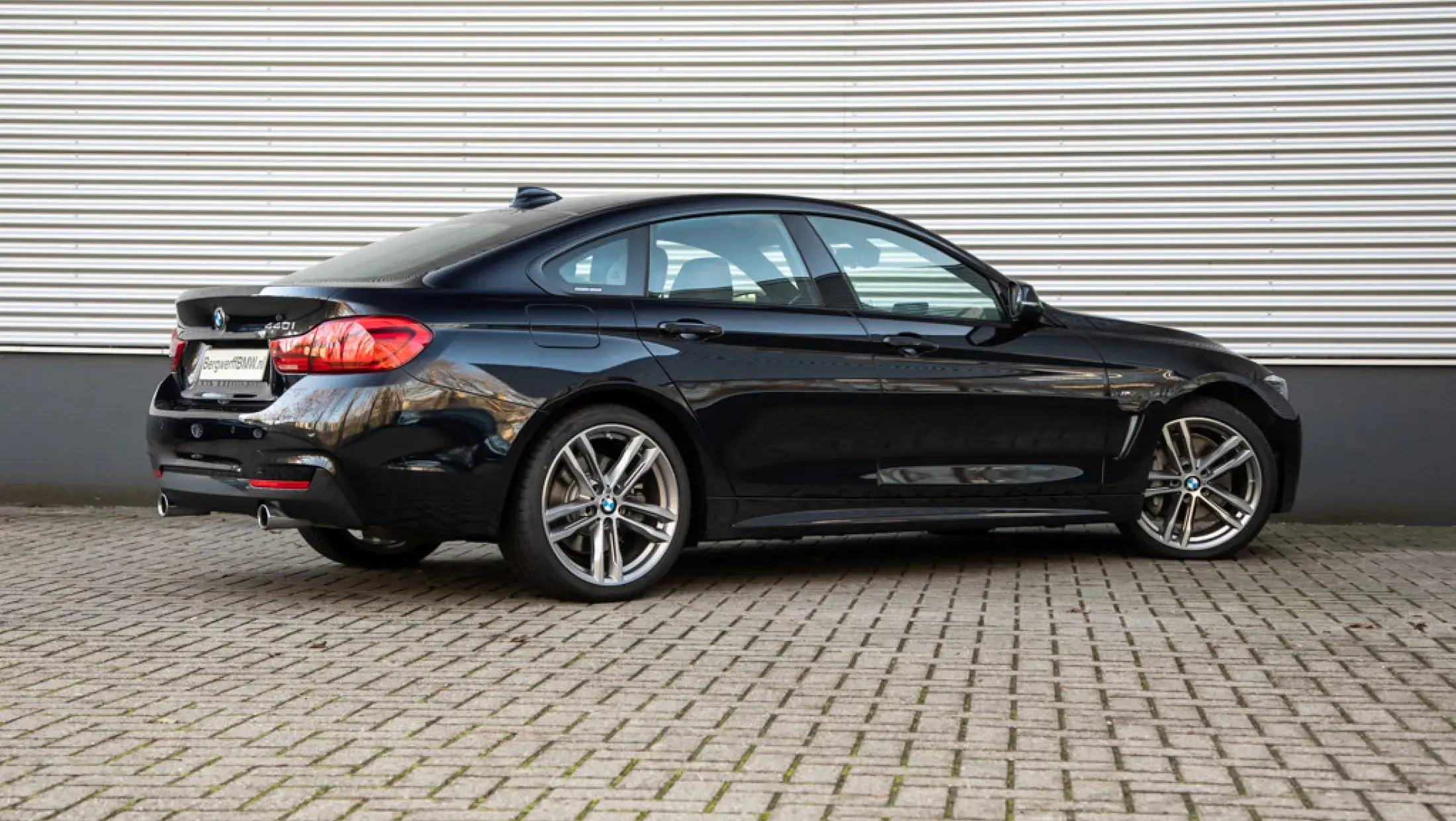 BMW 440i Gran Coupé M-Sport Carbonschwarz F36 Bergwerff