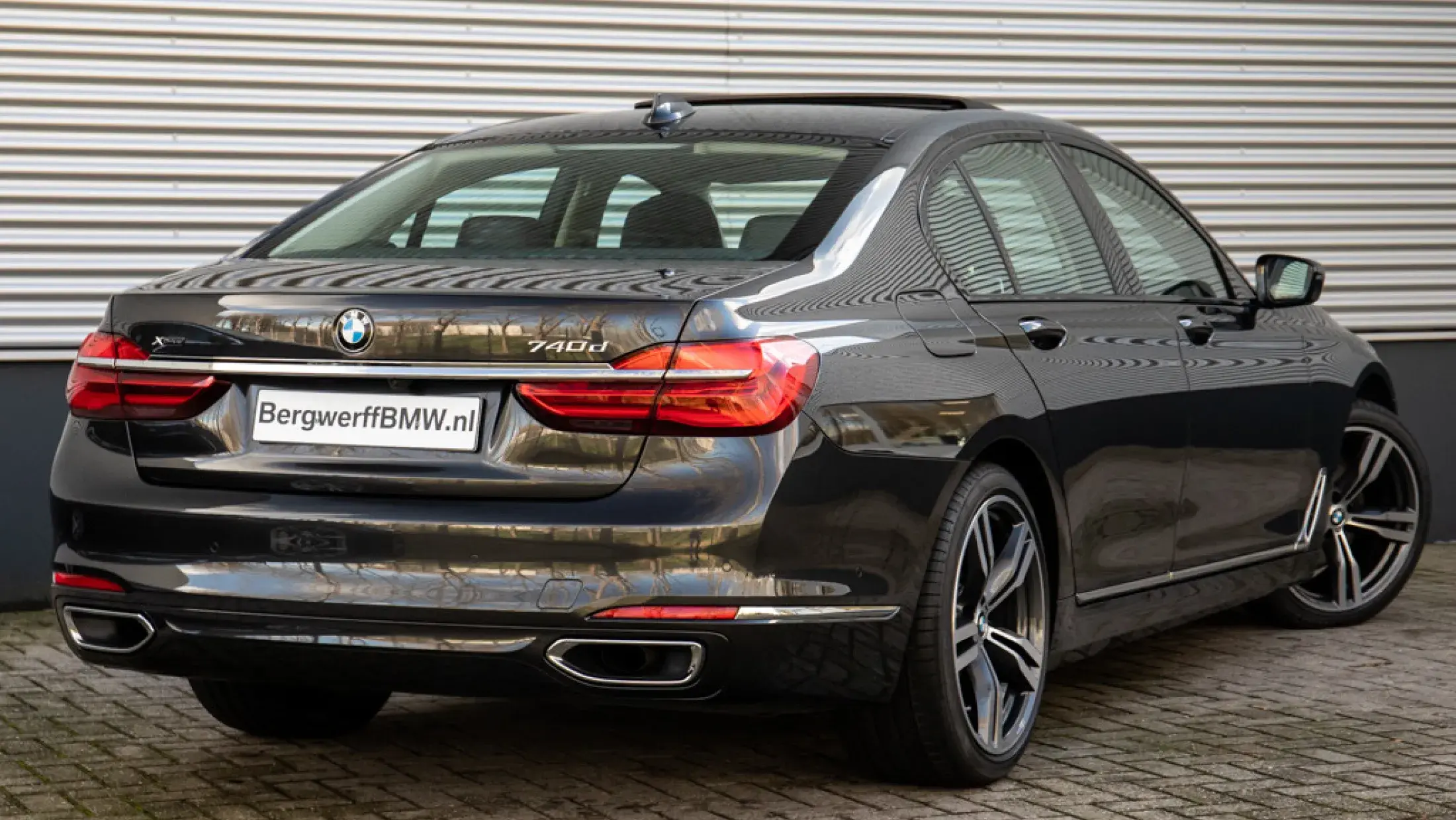 BMW 740d xDrive Active Cruise Sophistograu G11 Bergwerff