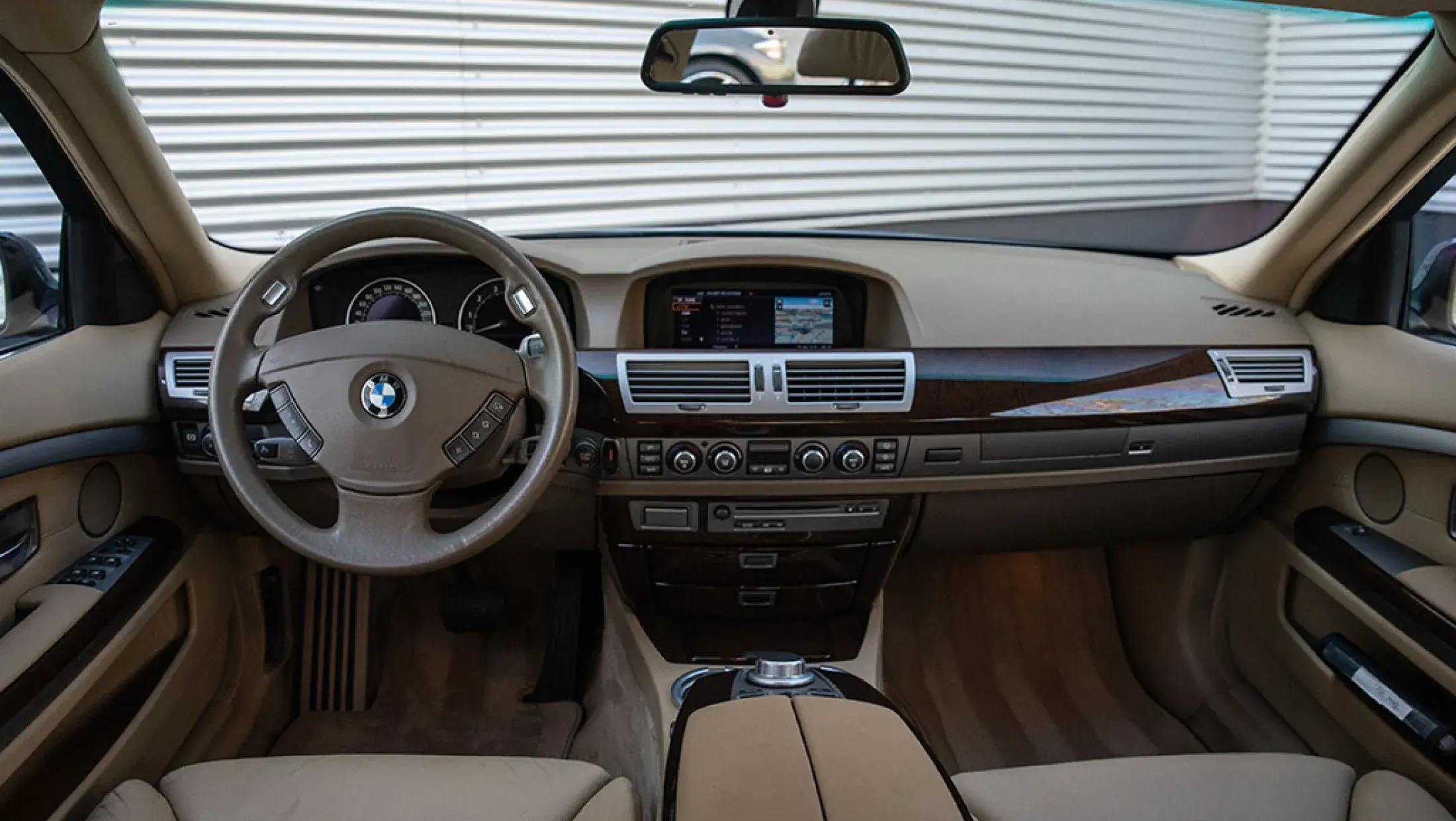 BMW 750i Facelift Youngtimer Michiganblau E65 Bergwerff 