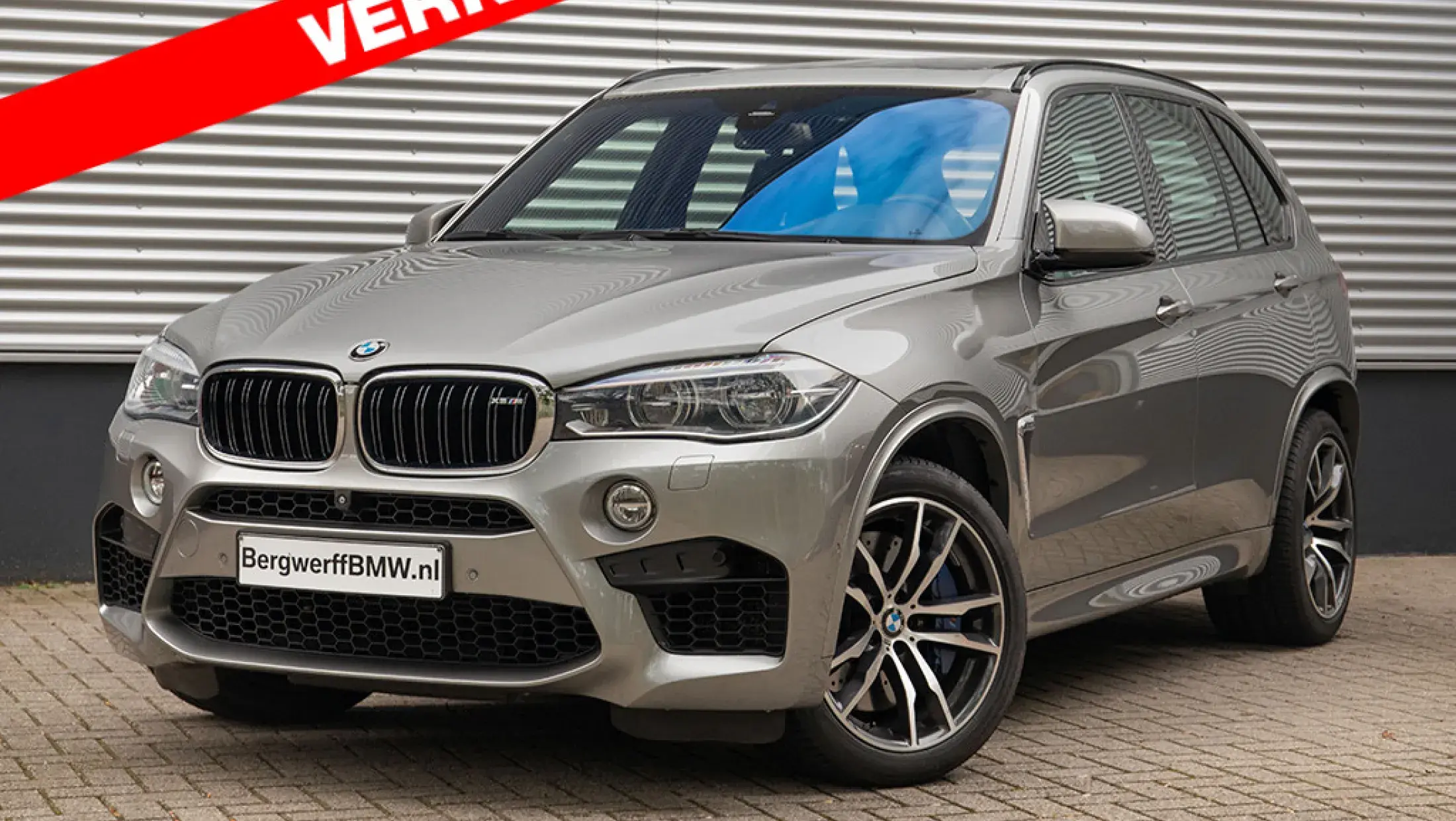 BMW X5 M Volleder Donington Grau F85 Bergwerff 