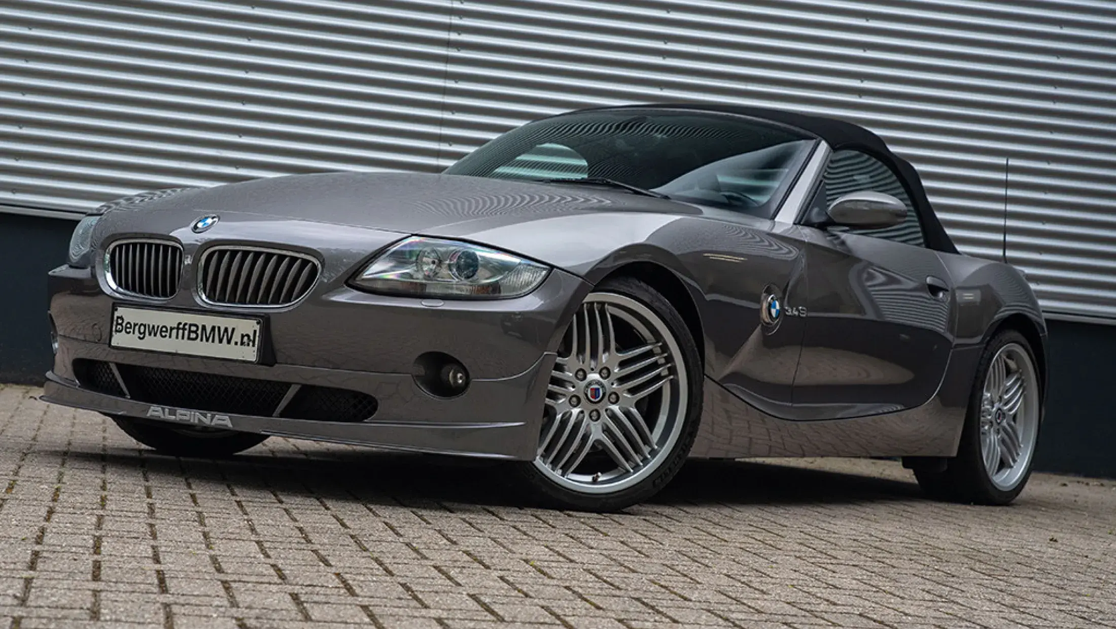 BMW Z4 ALPINA Roadster S Sterlinggrau E85 Bergwerff