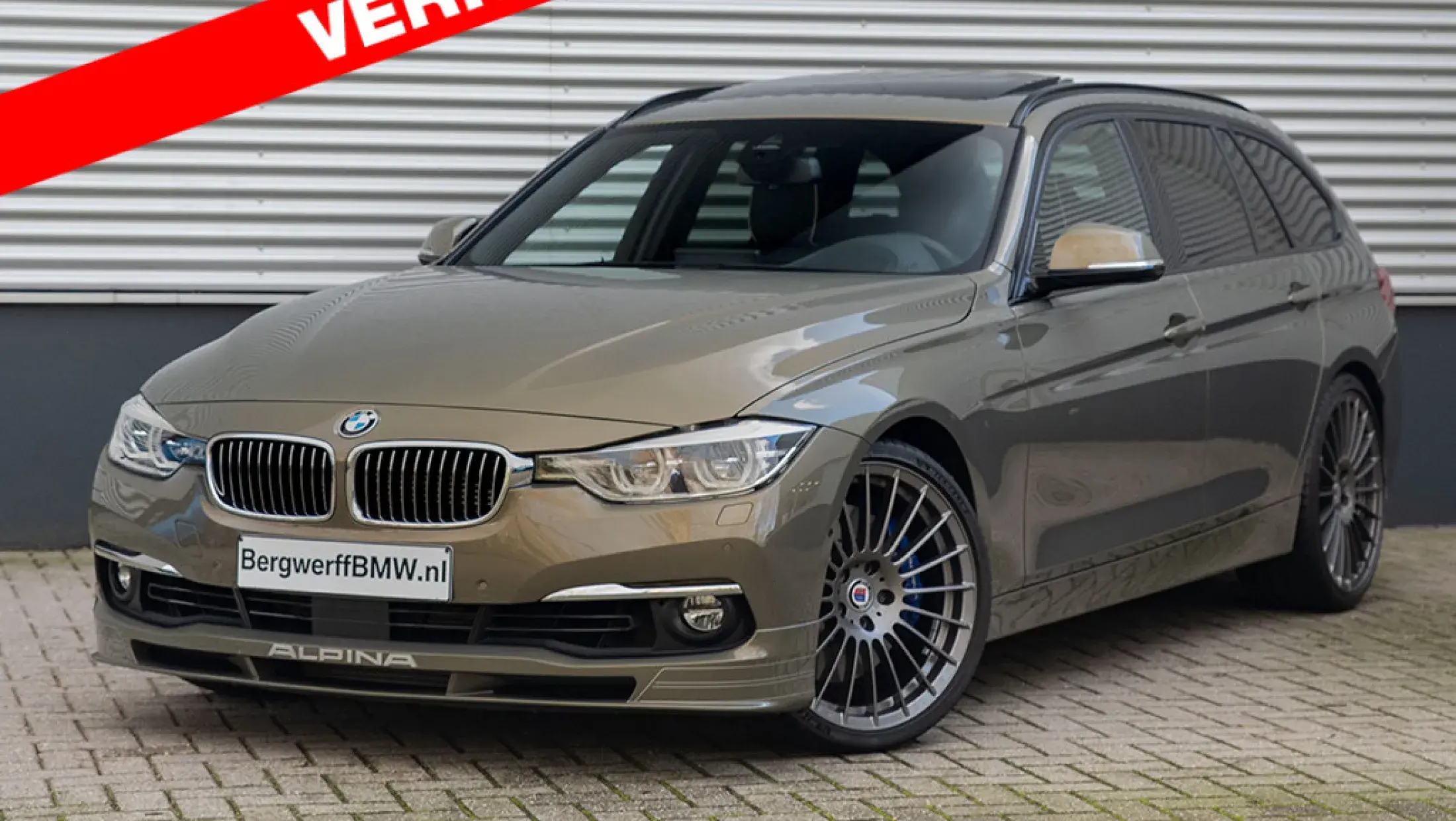 ALPINA B3 Touring S Bi-Turbo Individual Messing Metallic BMW Individual leder Schwarz Bergwerff