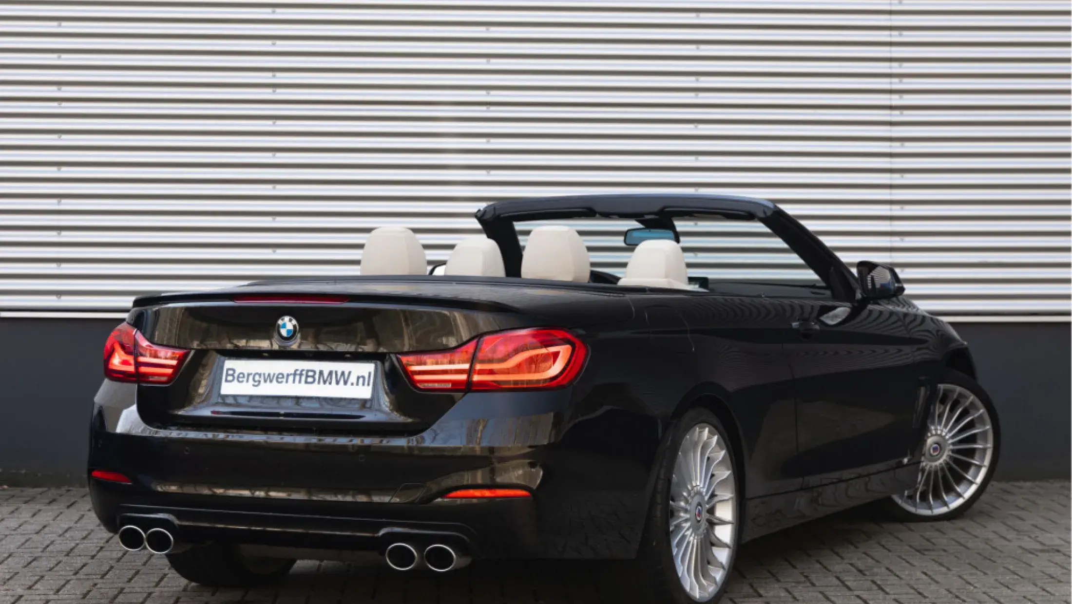 ALPINA B4  S Bi-Turbo Cabrio F33 Citrin Black Pearl BMW Individual erweiterte Lederausstattung Kaschmirbei