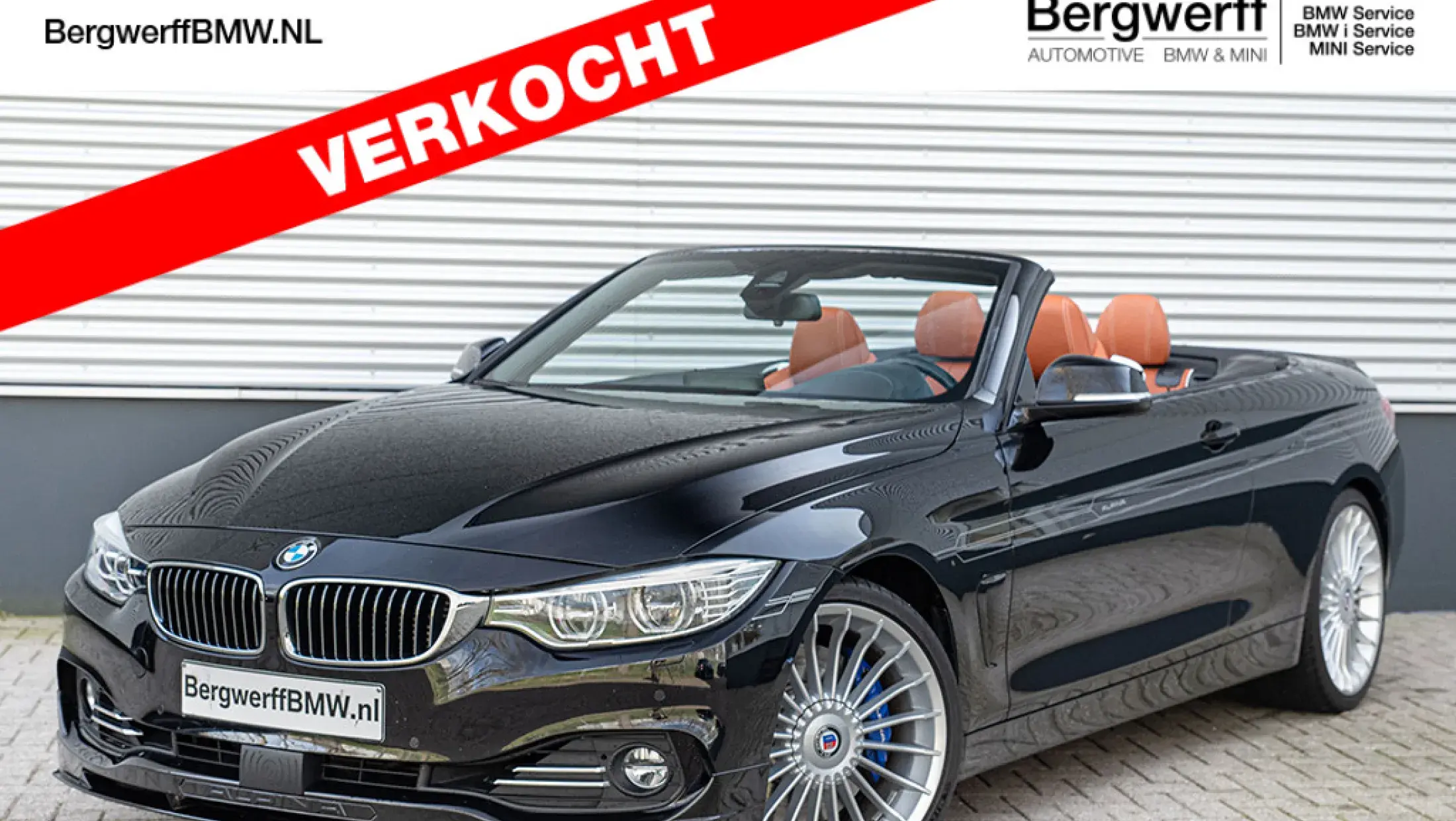 ALPINA B4 Cabrio F33 Jet Black BMW Individual erw. Lederausstattung Goldbraun Bergwerff