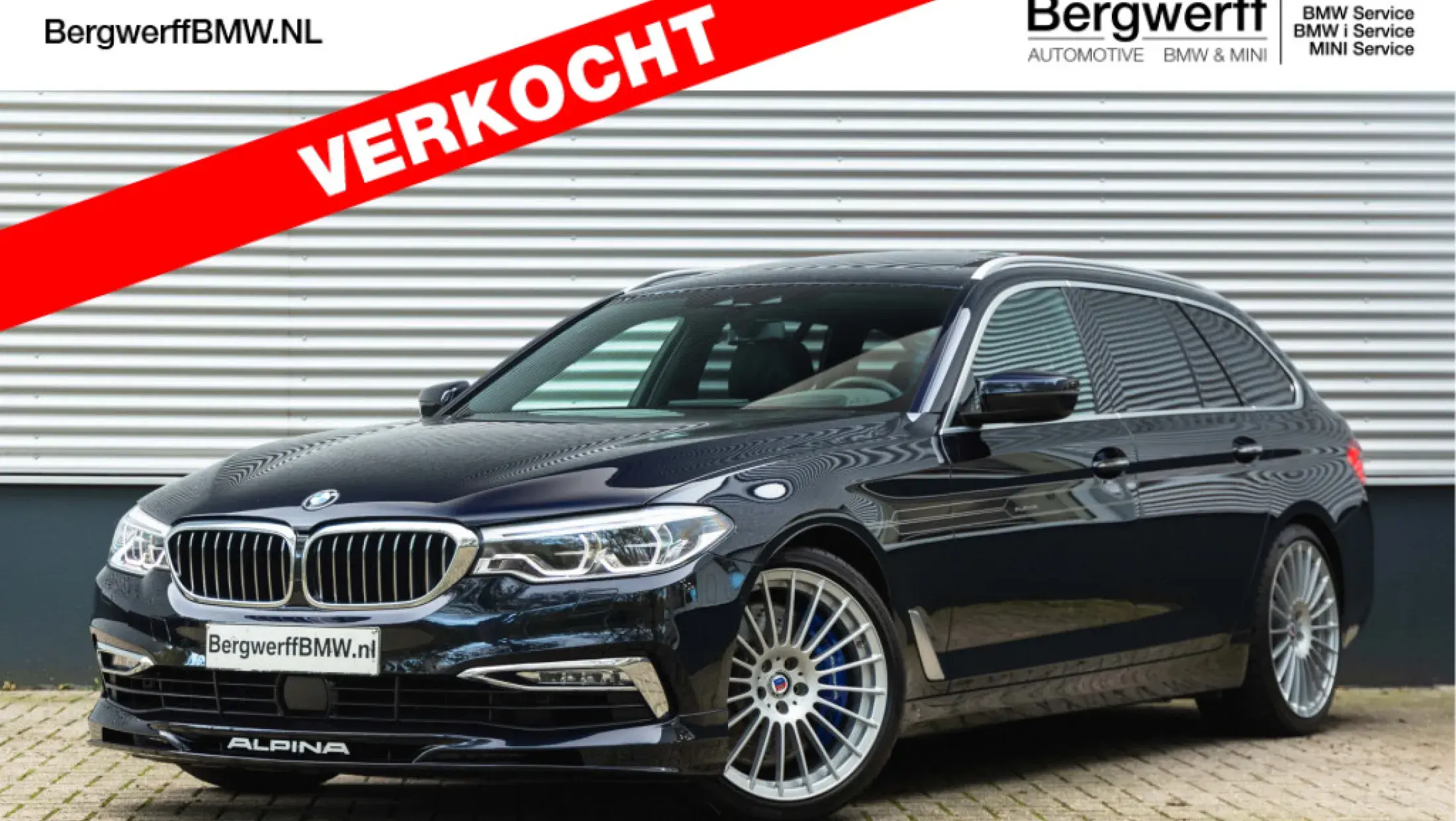 ALPINA B5 Touring Bi-Turbo Sperre Azurite Black Metallic Exklusivleder Nappa Schwarz G31 2018