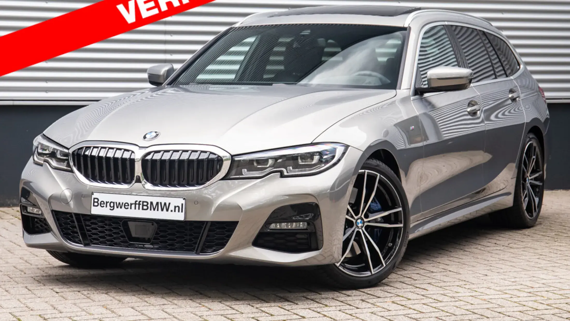 BMW 330i Touring High Executive M-Sport Oxidgrau II Metallic Leder Vernasca Schwarz G21 Bergwerff