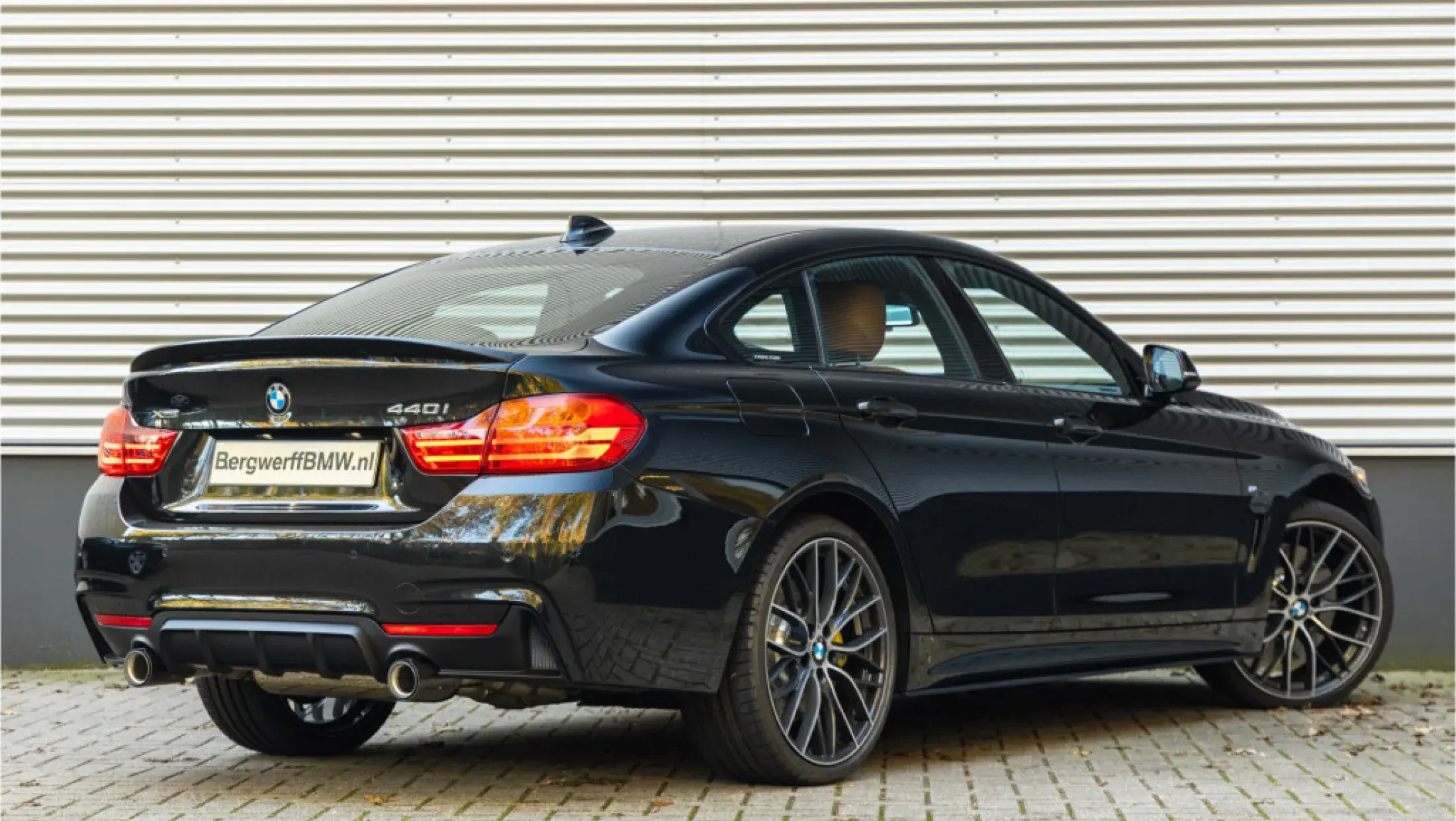 BMW 440i Gran Coupe M Performance Power and Sound kit F36 Leder Dakota Sattelbraun