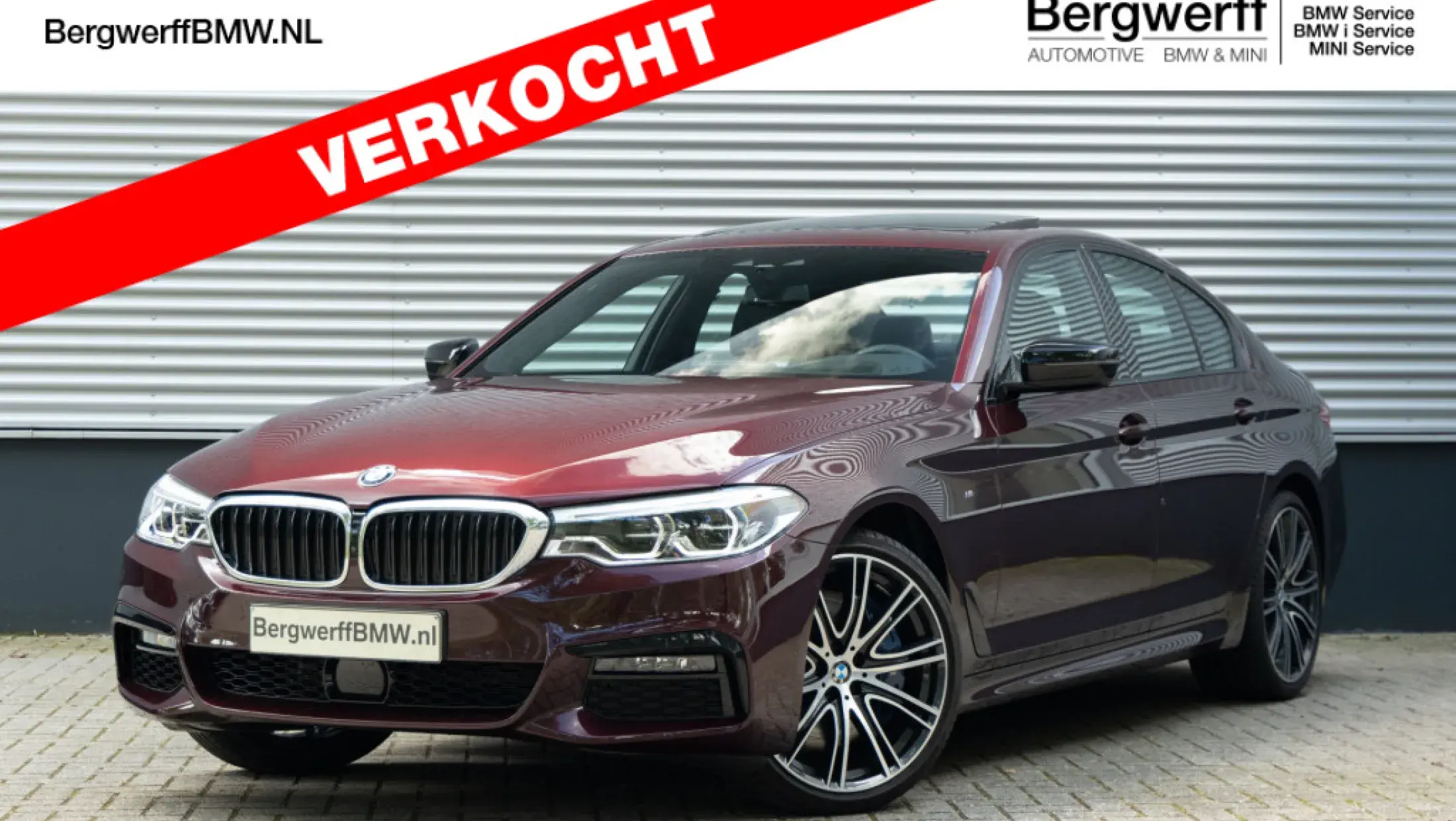 BMW 540i Sedan Individual Special Request Barbera Rot Metallic G30 Exklusivleder Nappa Schwarz