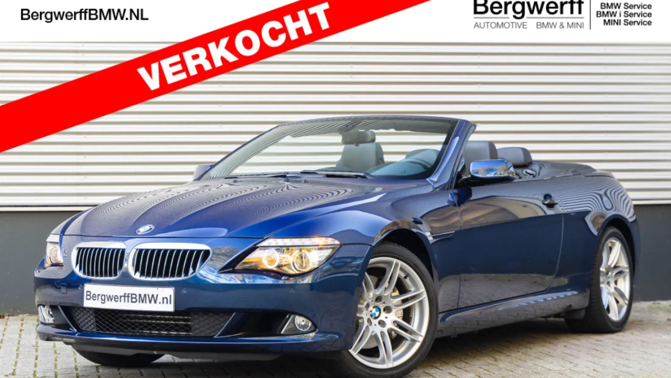 BMW 650i Cabrio Deep Sea Blue Tiefsee E64 Individual Audio High Executive Bergwerff