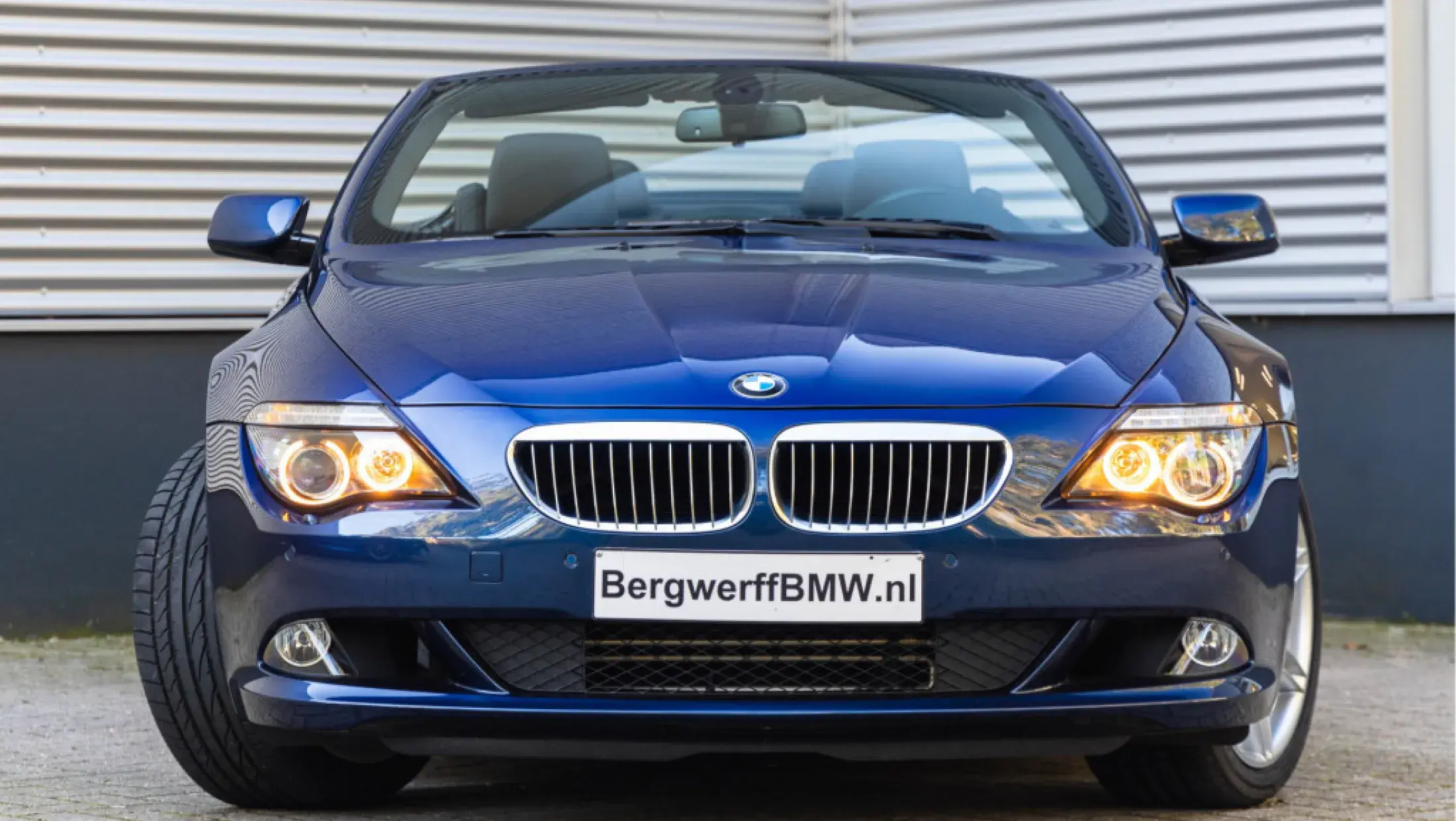 BMW 650i Cabrio Deep Sea Blue Tiefsee E64 Individual Audio High Executive Bergwerff