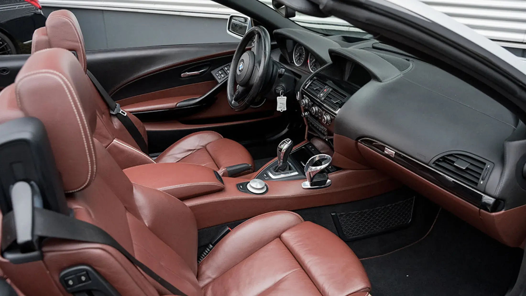 BMW 650i Cabrio Individual Composition Virtuoso  Mondstein Metallic Volleder Merino Amarobrown E64 Bergwerff