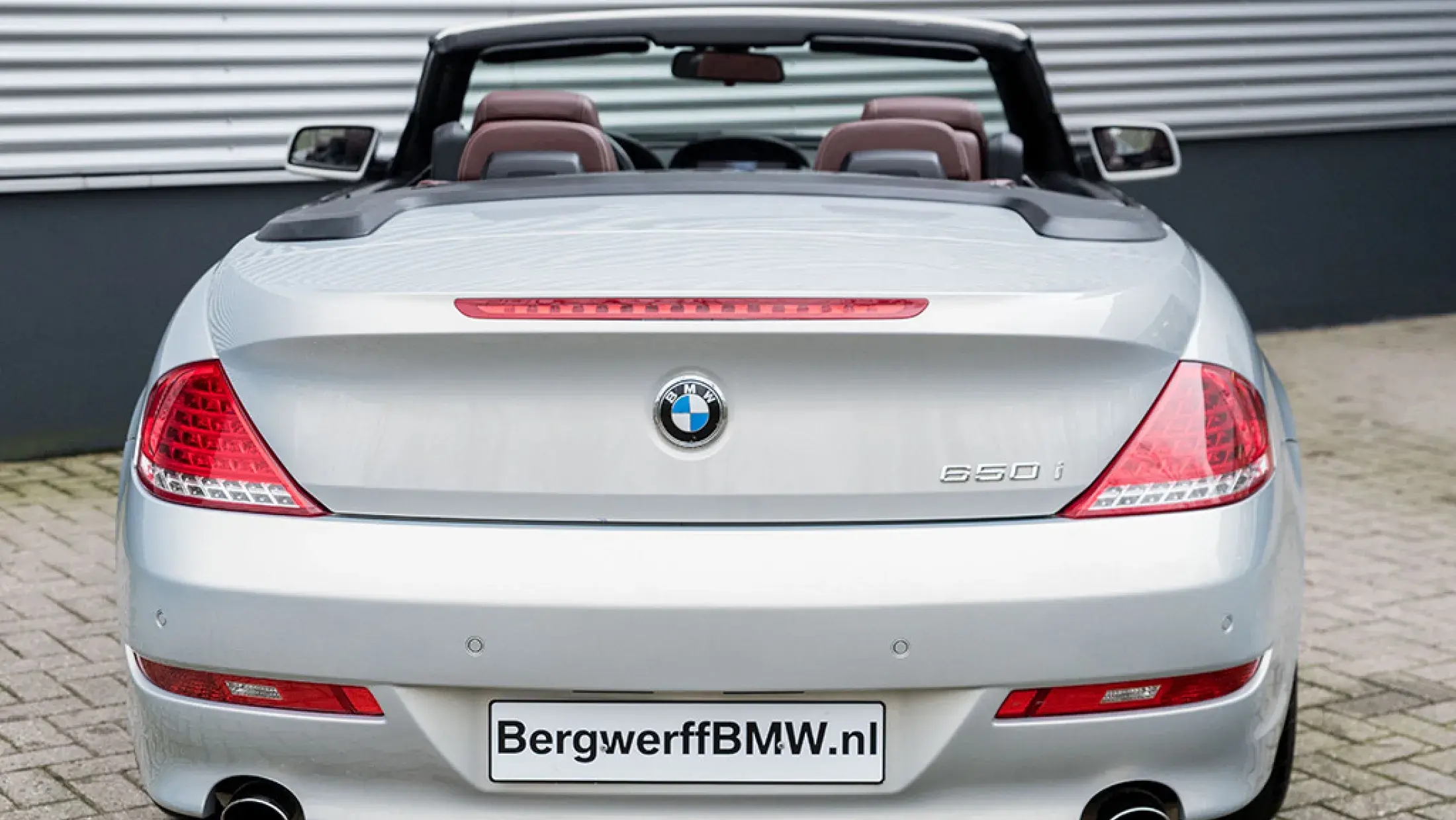 BMW 650i Cabrio Individual Composition Virtuoso  Mondstein Metallic Volleder Merino Amarobrown E64 Bergwerff