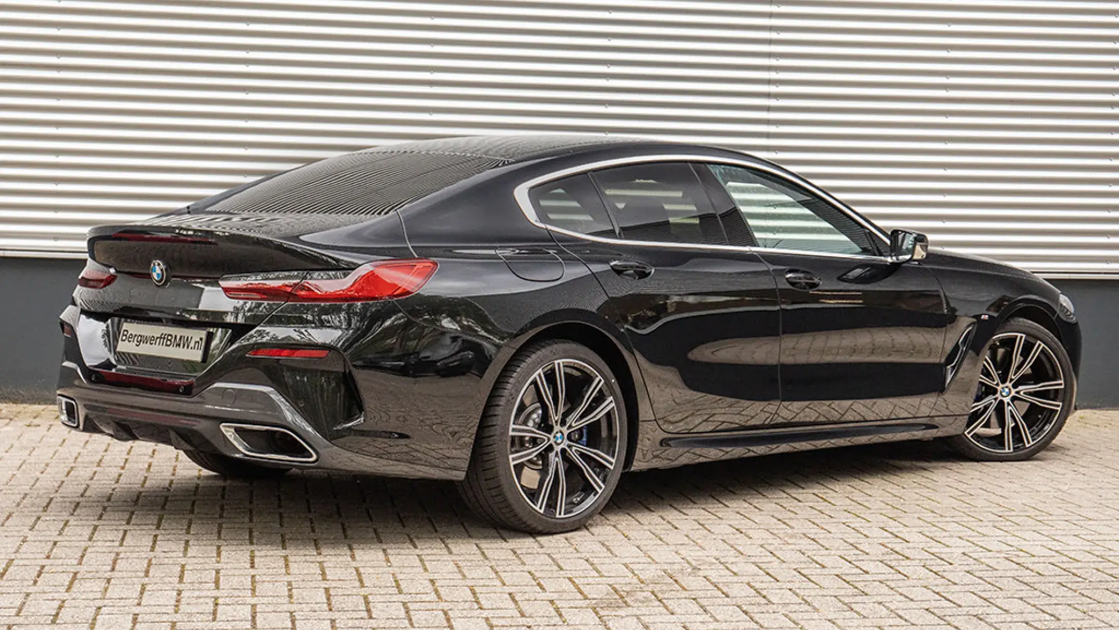 BMW 840i Gran Coupé High Executive M-Sport Individual Leder Merino Saphirschwarz Metallic G16 Bergwerff