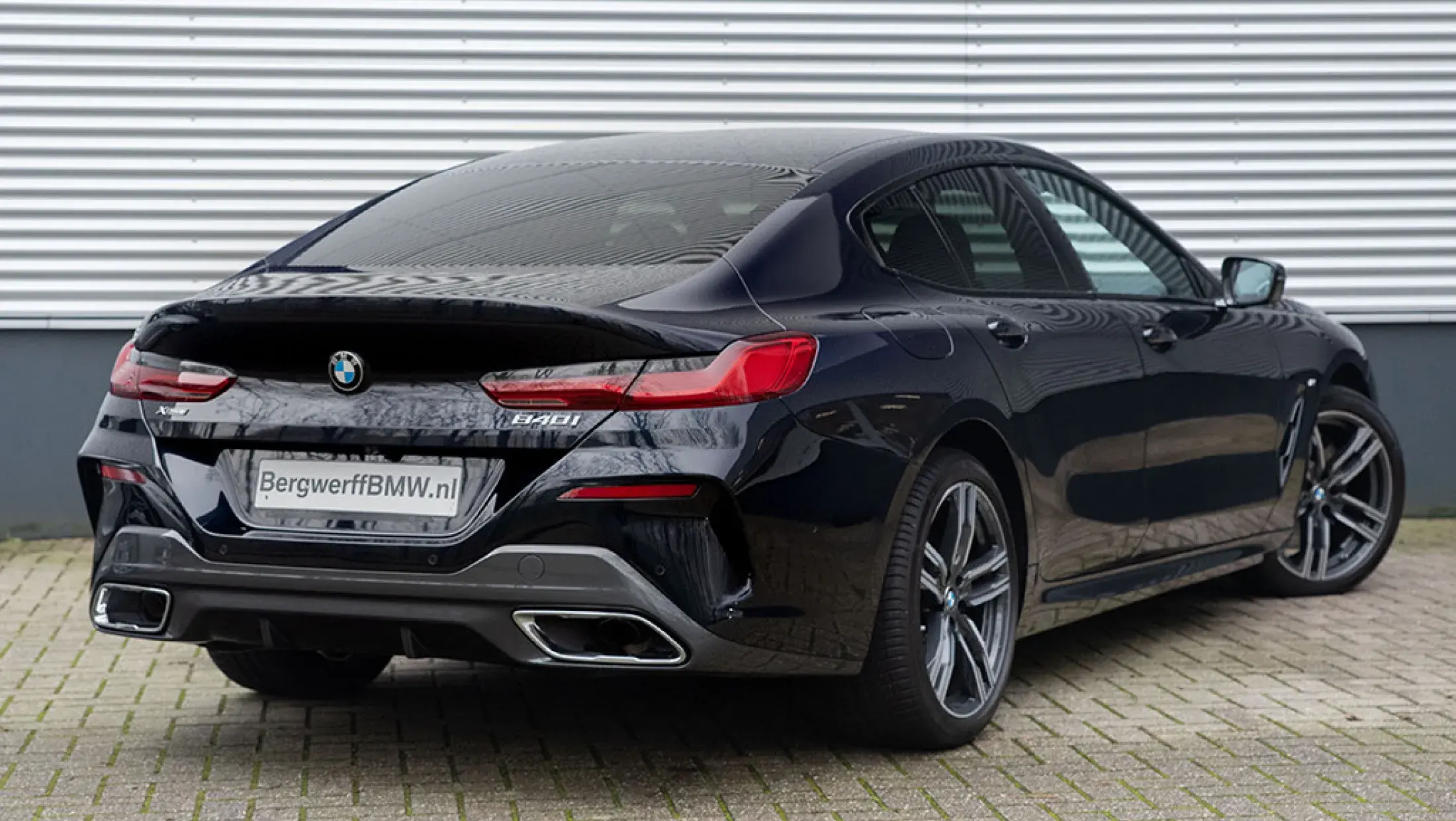 BMW 840i Gran Coupe G16 BMW Individual uitgebreid lederen bekleding Merino Schwarz Bergwerff