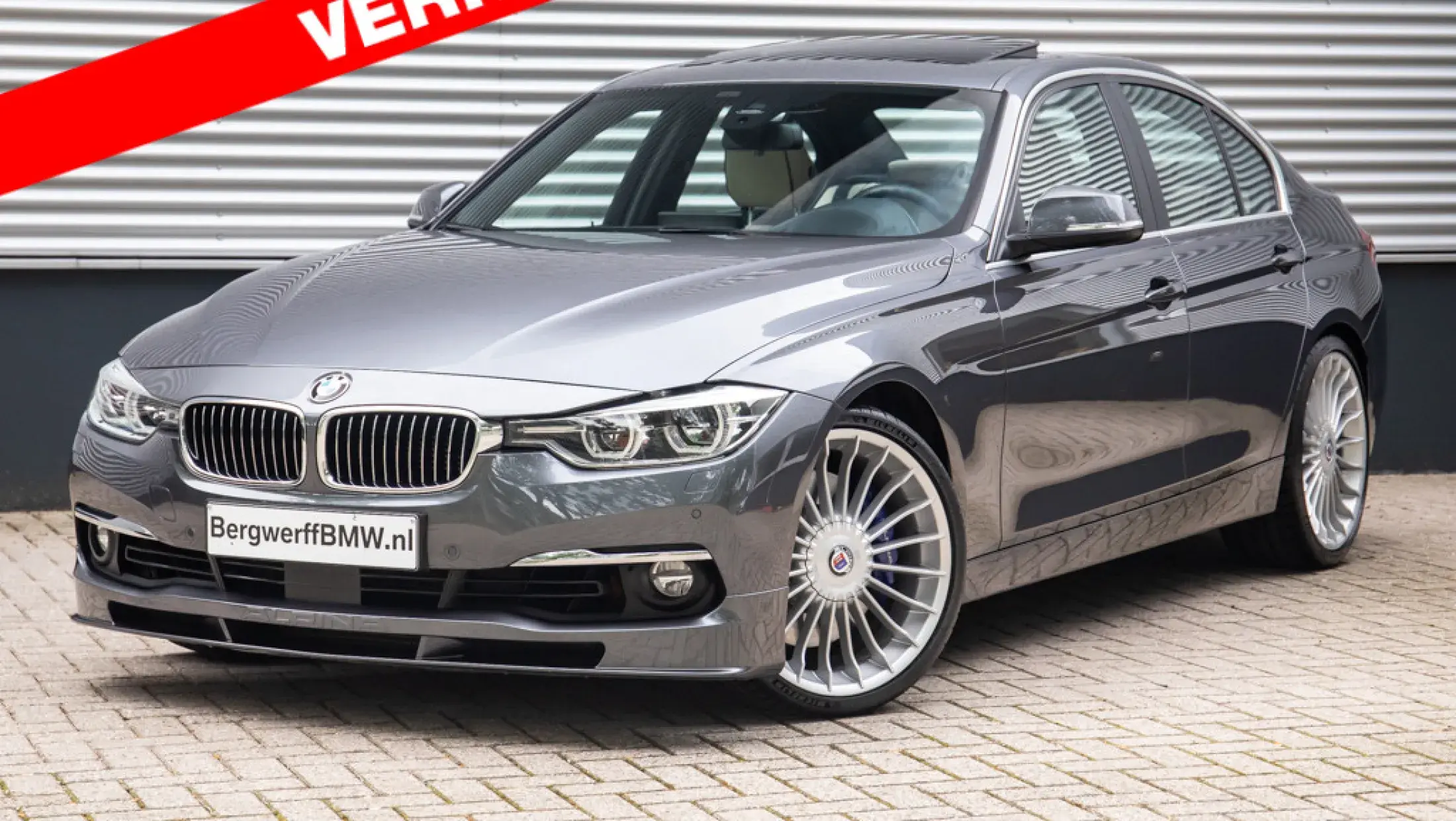 BMW ALPINA B3 Bi-Turbo Nappa Leder Mineralgrau Metallic F30 Bergwerff