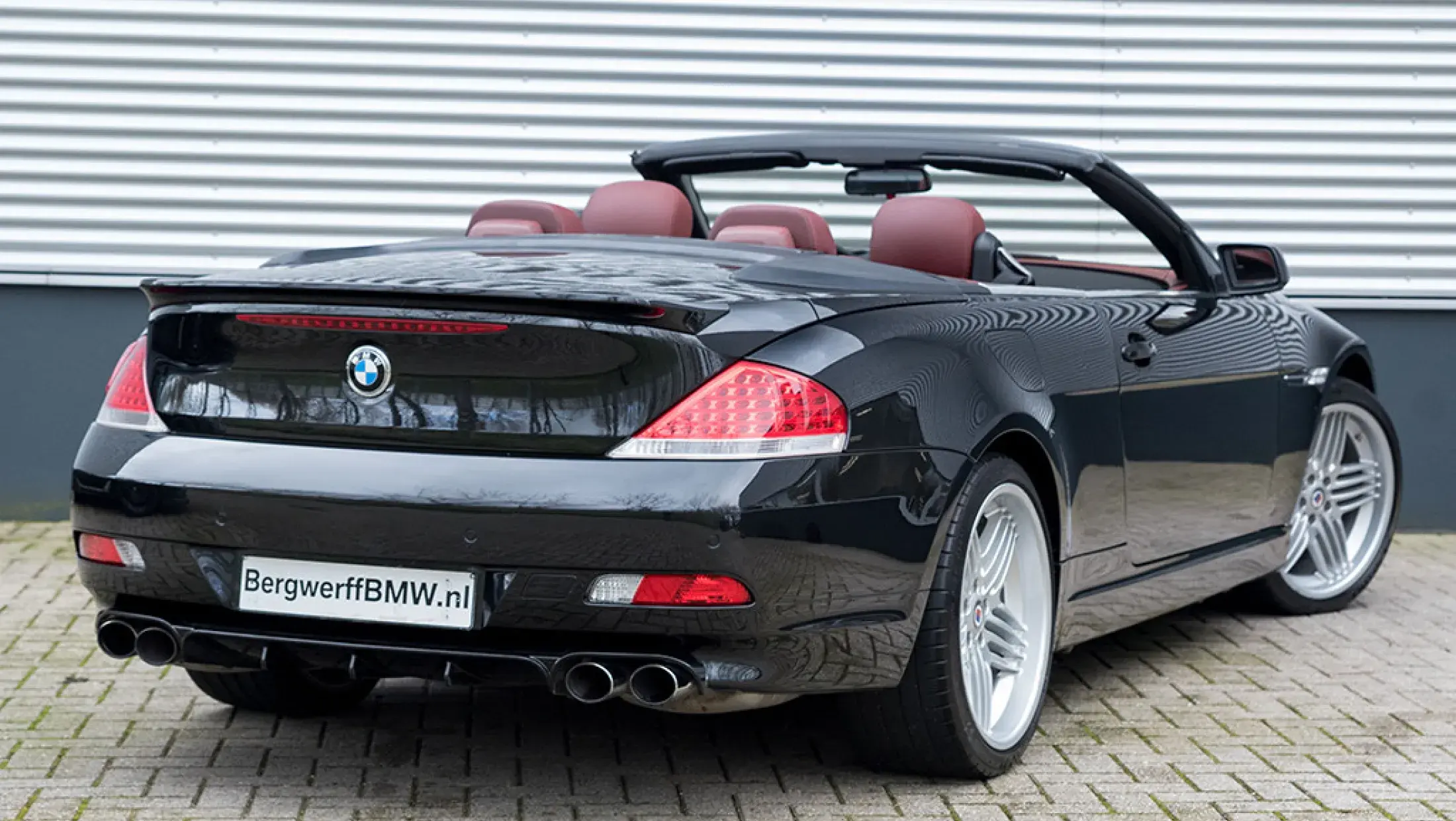 BMW ALPINA B6 Cabrio Blacksafier E64 Bergwerff
