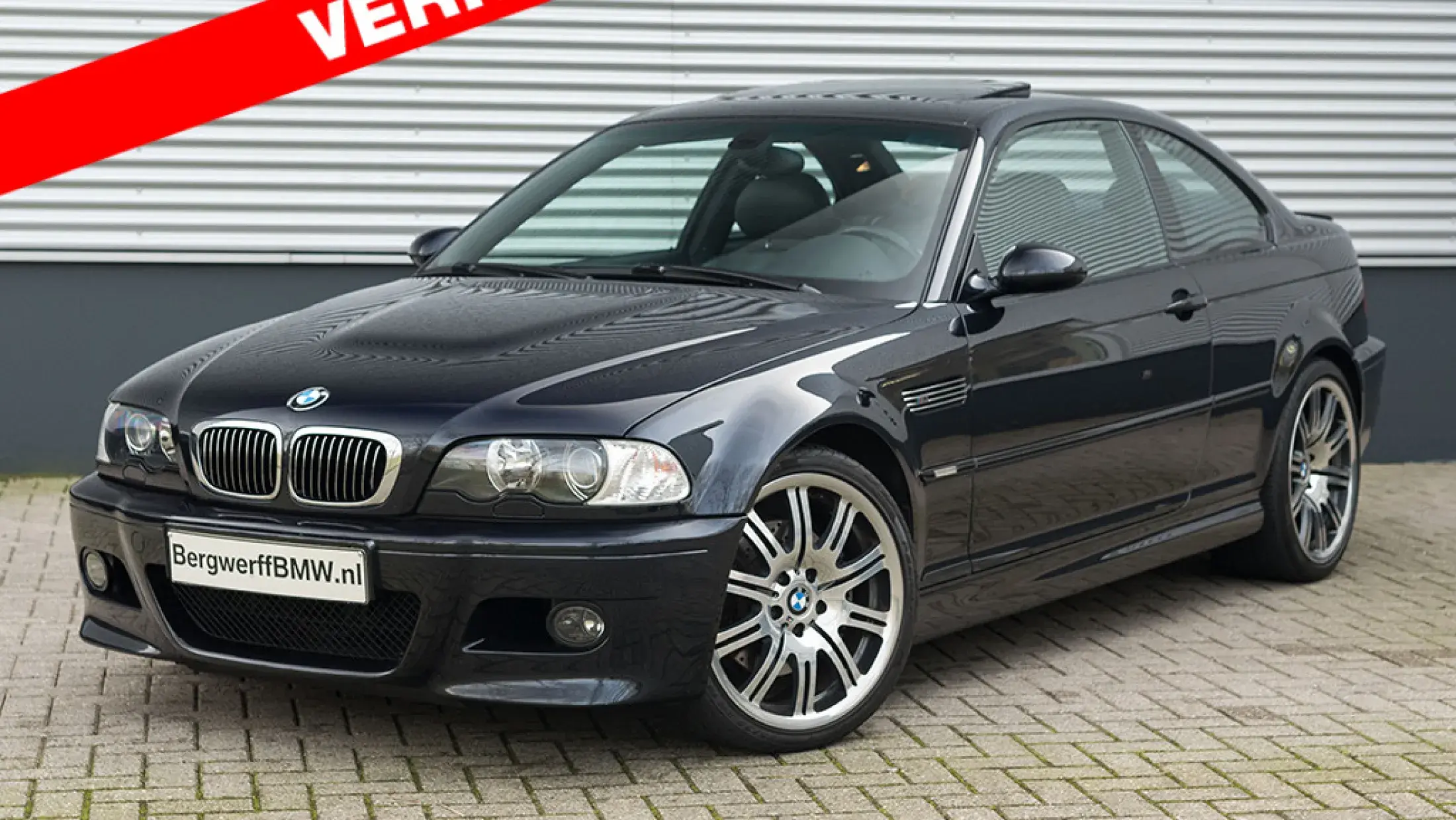 BMW M3 Coupé Carbonschwarz Leder Nappa Schwarz E46 Bergwerff