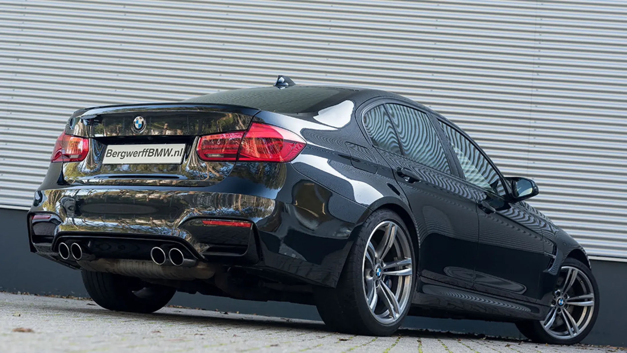 BMW M3 DCT Blacksafier Volleder Merino Schwarz F80 Bergwerff