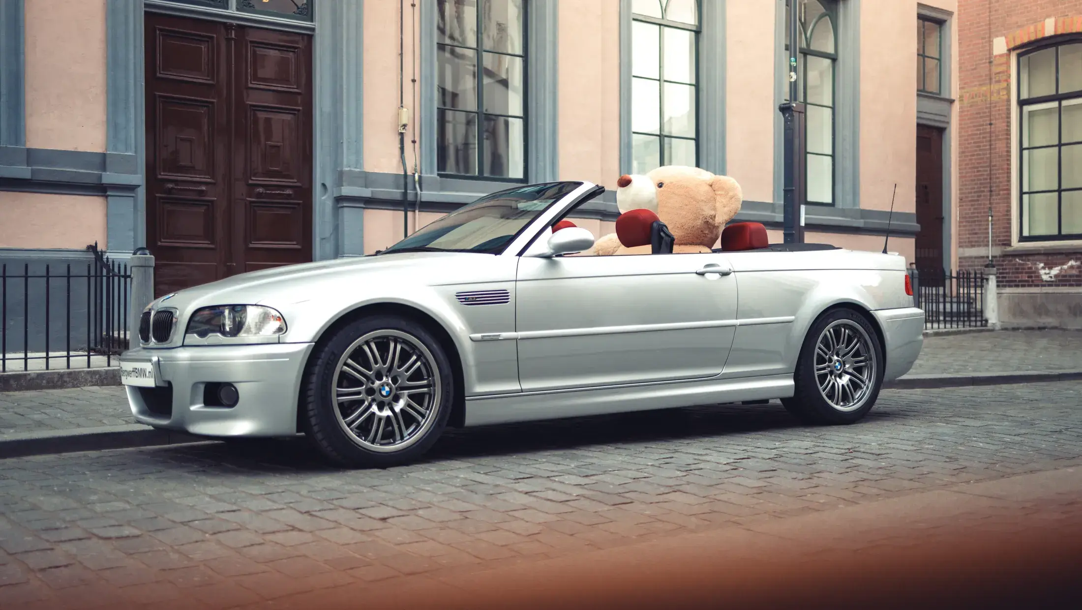 BMW E46 M3 Cabrio Titan Silver Leder Nappa Spirit Imolarot Handgeschakeld manual Classic