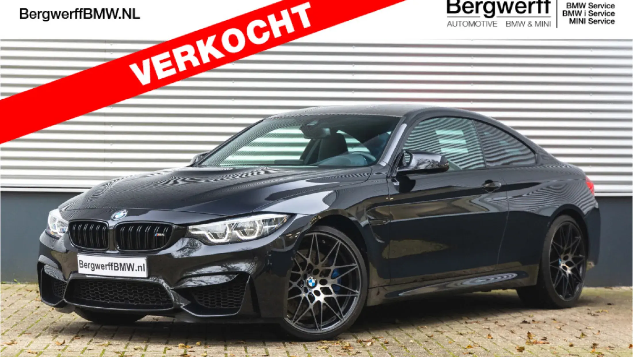 BMW M4 Competition Coupe DCT Saphire Black F82 Volleder Merino Schwarz Bergwerff