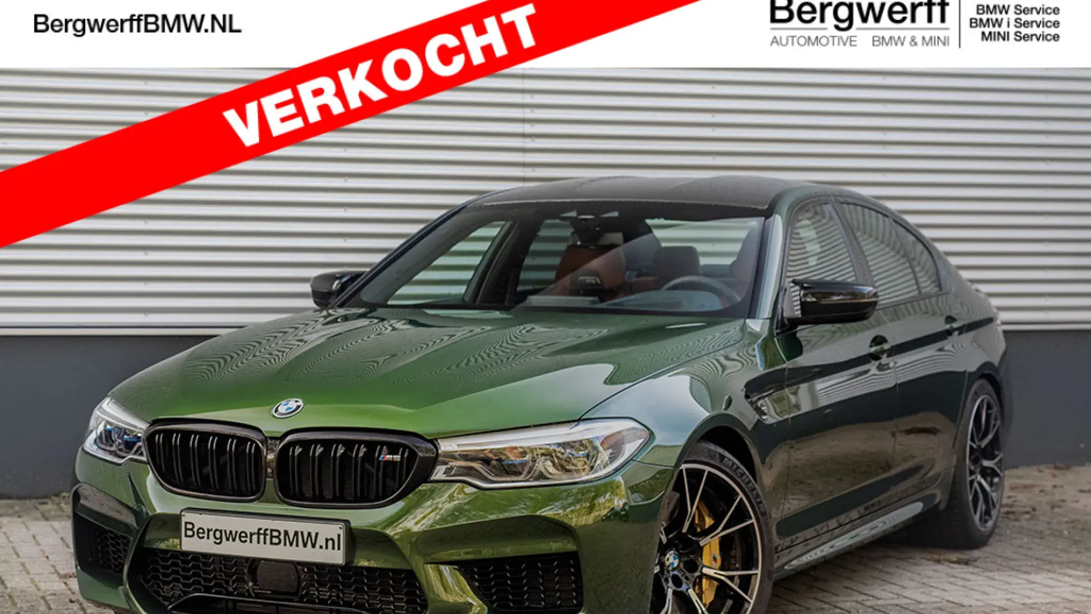 BMW M5 Competition Individual Verde Ermes G30 Volleder Merino Aragonbraun Carbon Brakes 2020