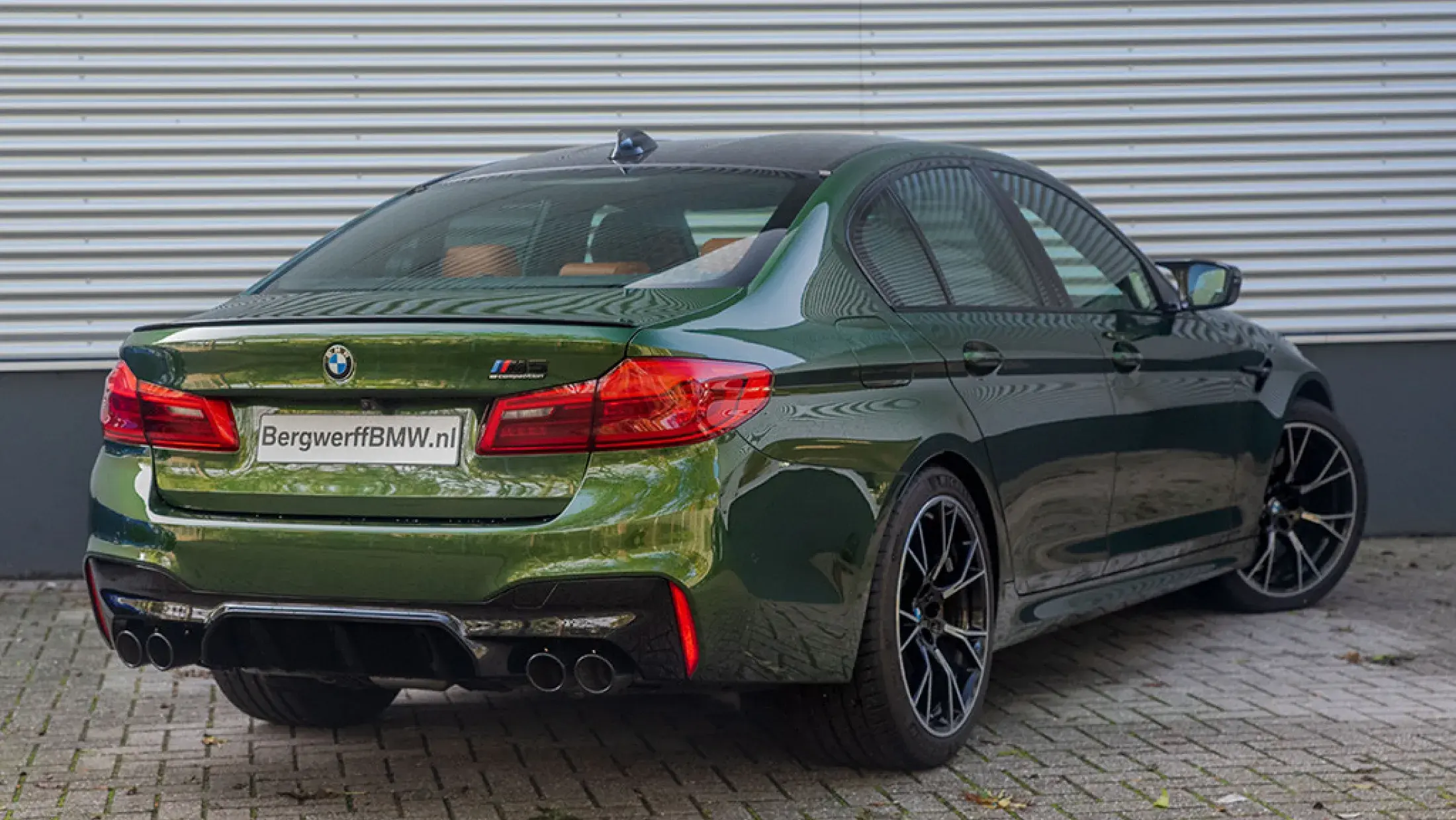 BMW M5 Competition Individual Verde Ermes G30 Volleder Merino Aragonbraun Carbon Brakes 2020