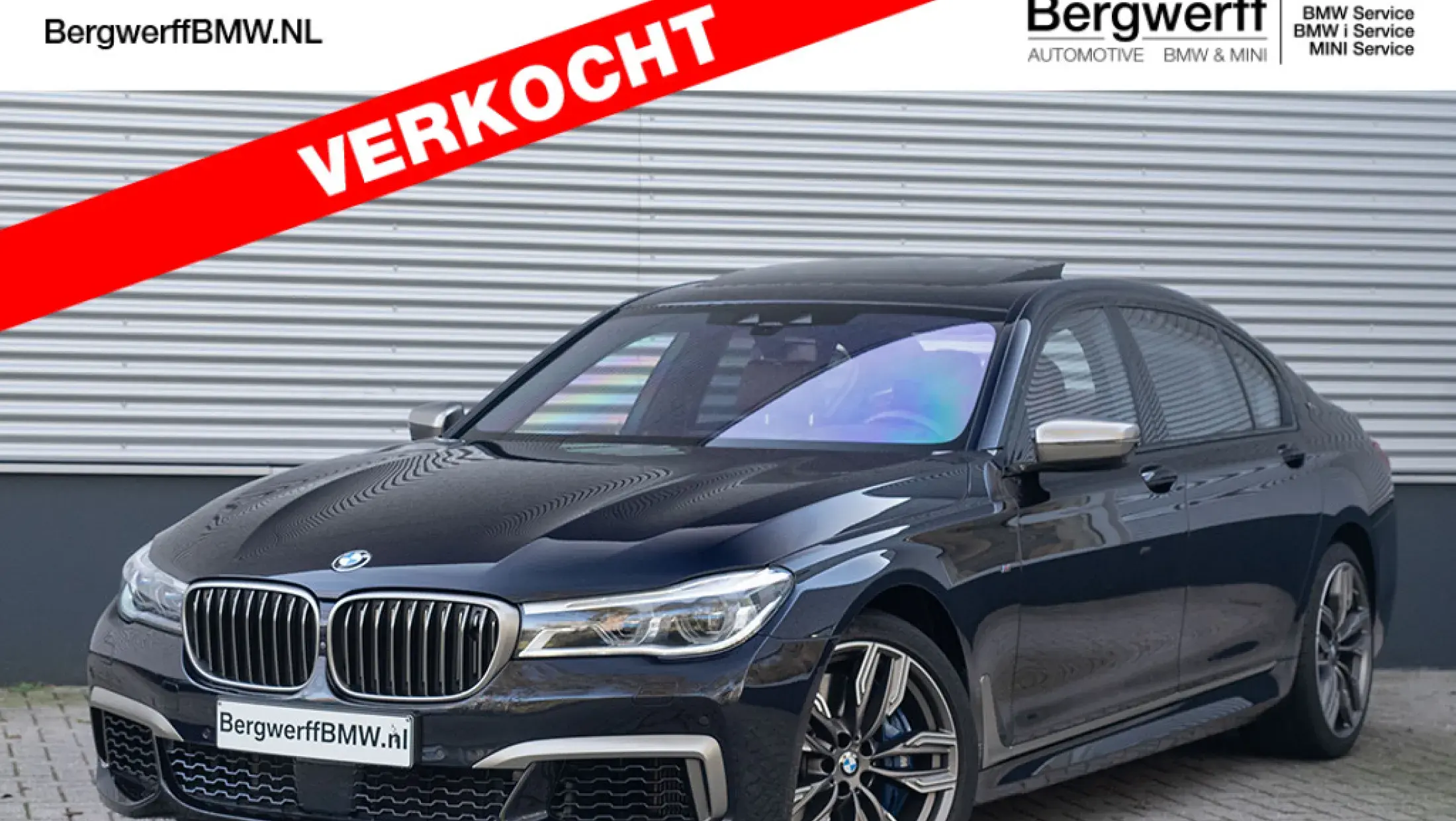 BMW M760Li Carbon Black Executive Lounche BMW Individual vollederen bekleding Tartufo G12