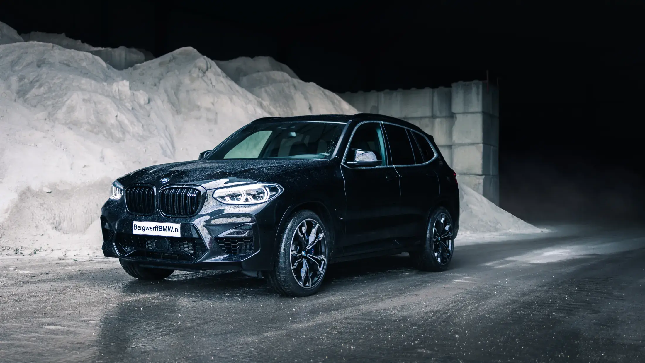 BMW X3 M Competition Saphir zwart SUV F97 Bergwerff