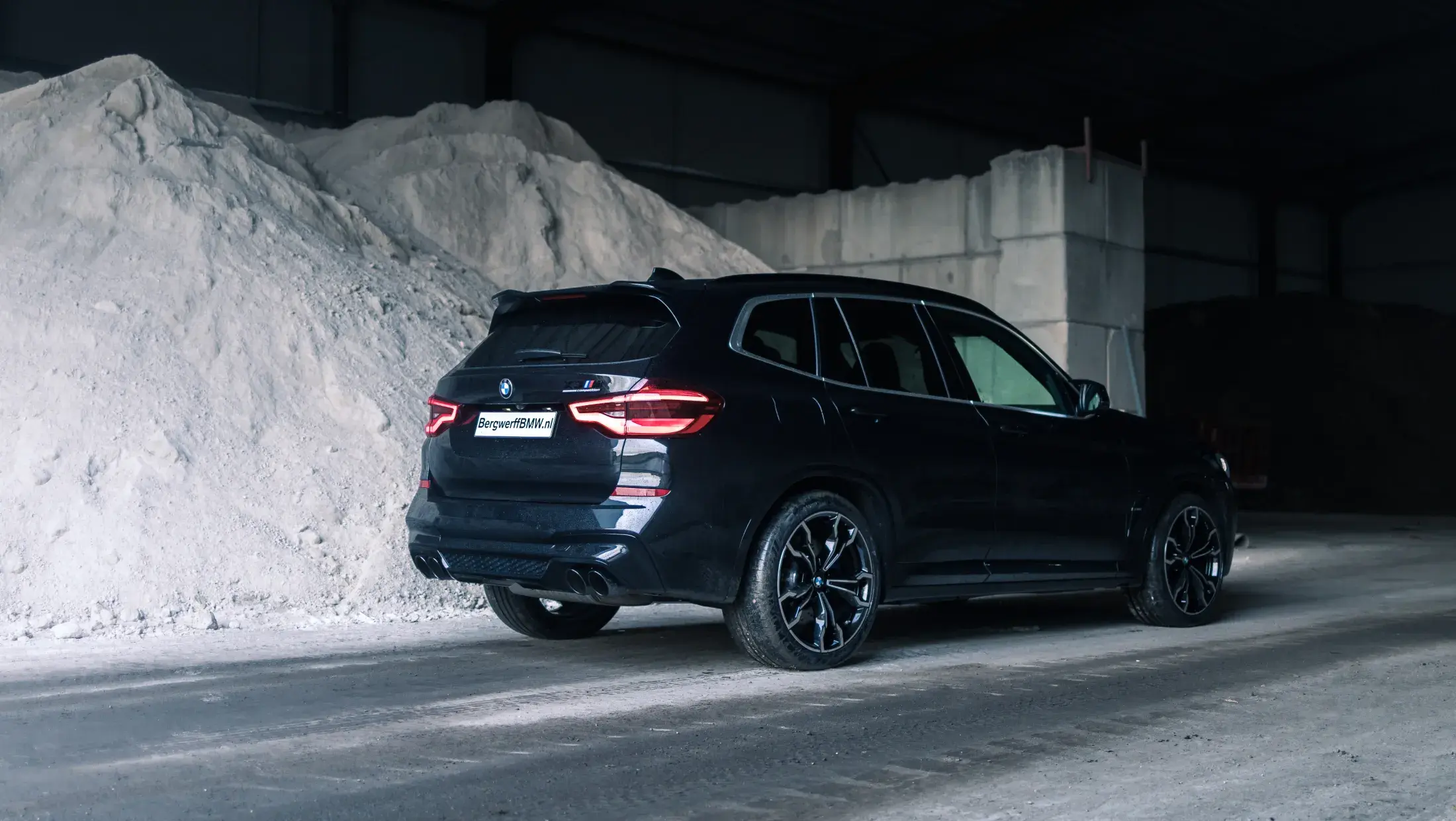 BMW X3 M Competition Saphir zwart SUV F97 Bergwerff