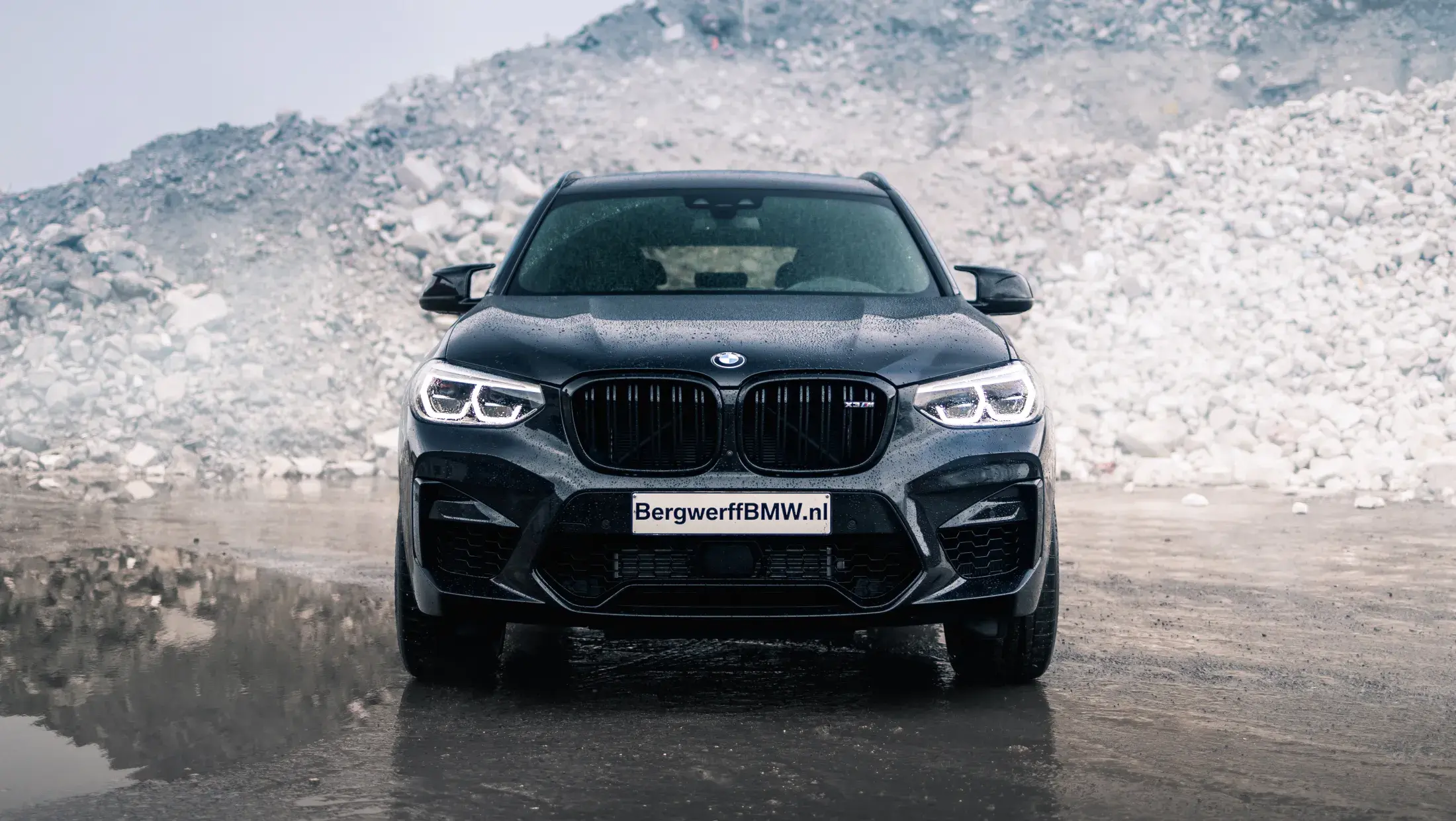 BMW X3 M Competition Saphir zwart SUV F97 Bergwerff