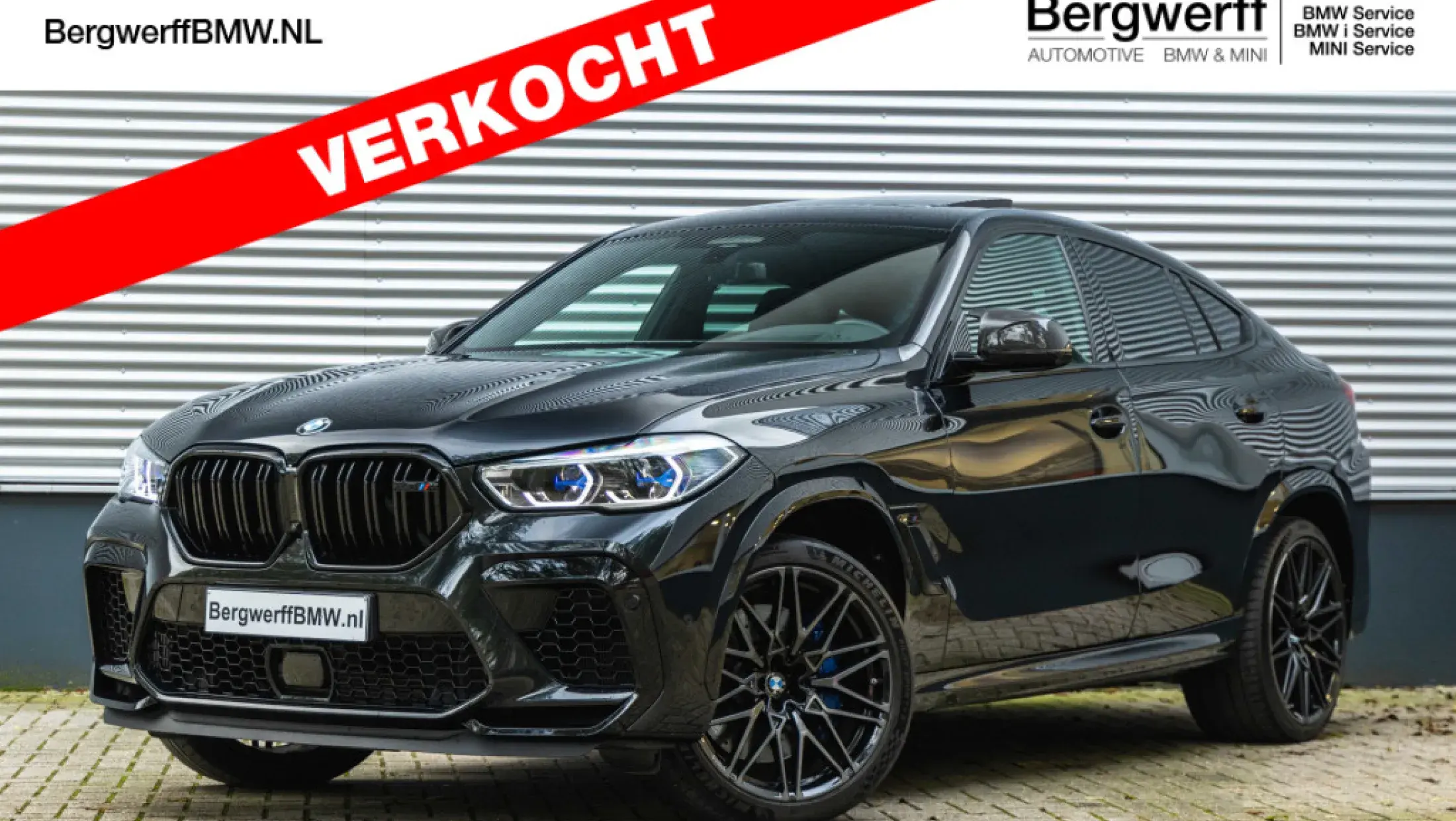 BMW X6 M Competition G06 SUV Merino Schwarz volleder Bowers and Wilkins Bergwerff