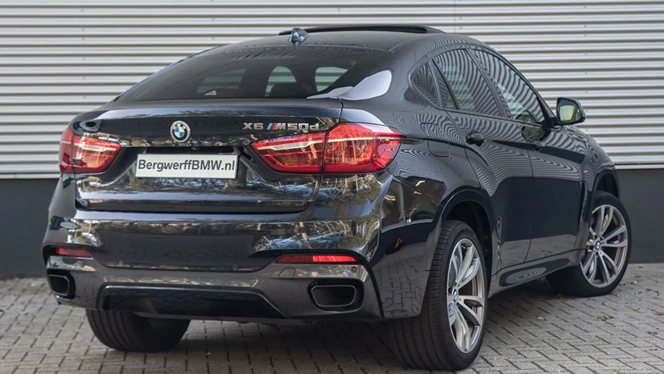 BMW X6 M50d F16 Carbon Black Bicolor Cognac schwarz leder SUV Bergwerff