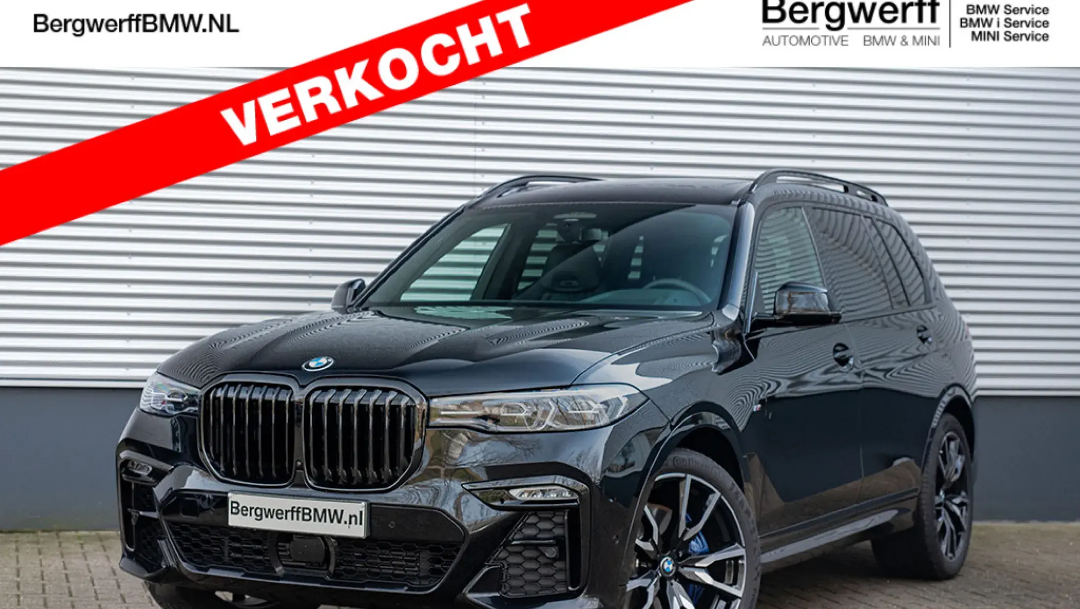 BMW X7 xDrive30d M Sport BMW Individual uitgebreid lederen bekleding Merino Schwarz SUV